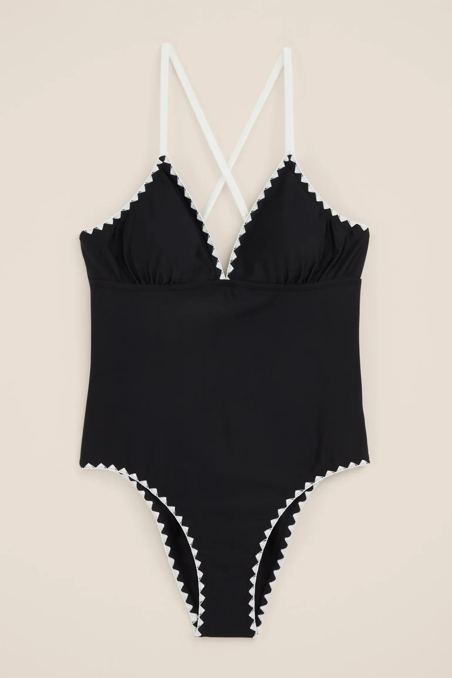 badpak met embroidery