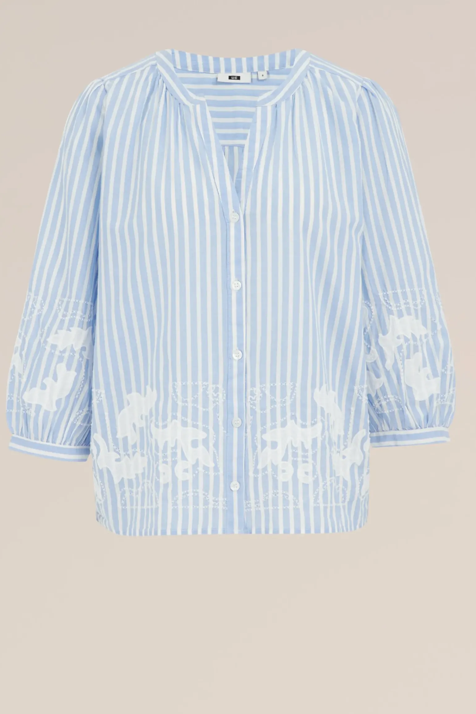blouse met embroidery