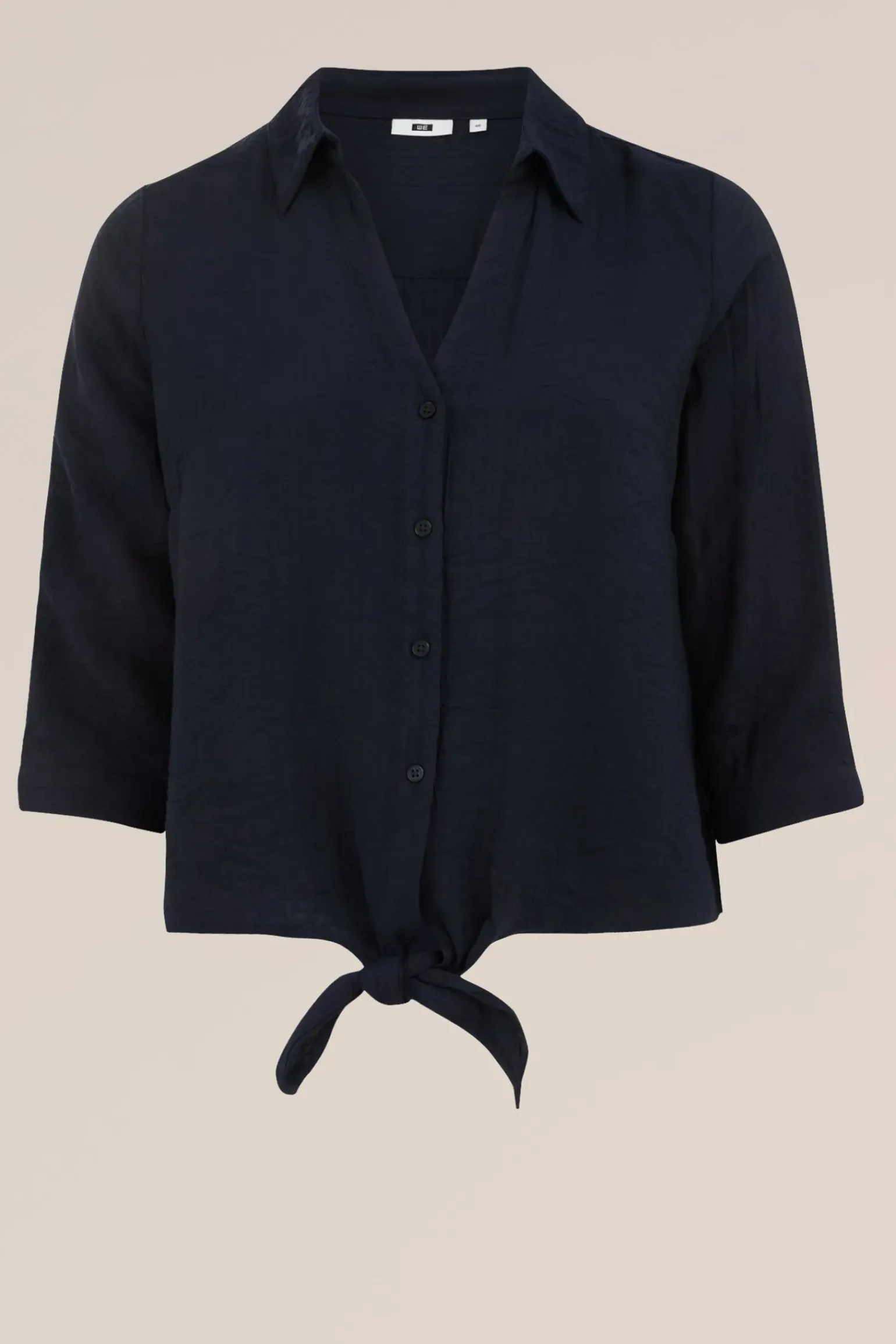 blouse met knoopdetail - Curve