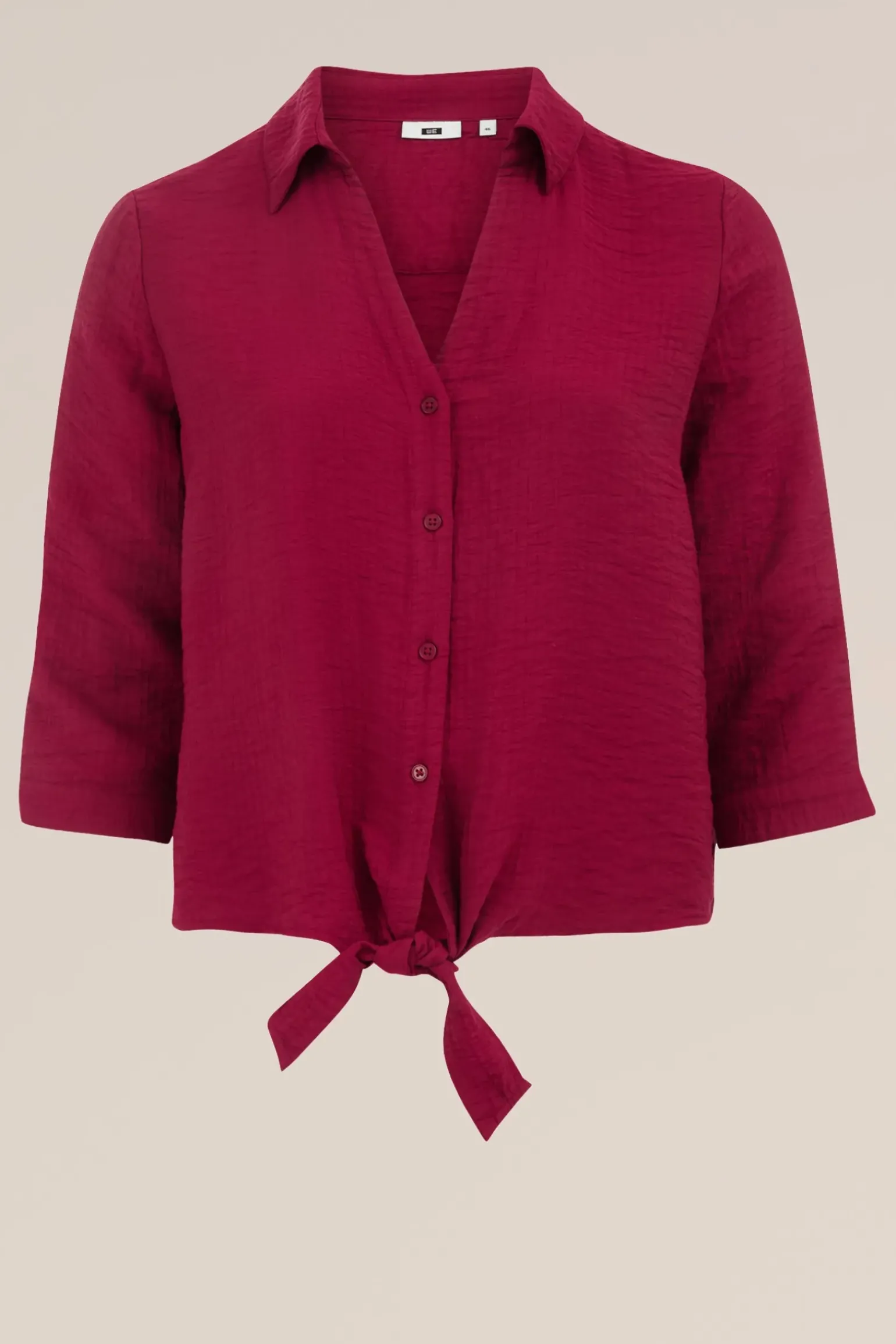 blouse met knoopdetail - Curve
