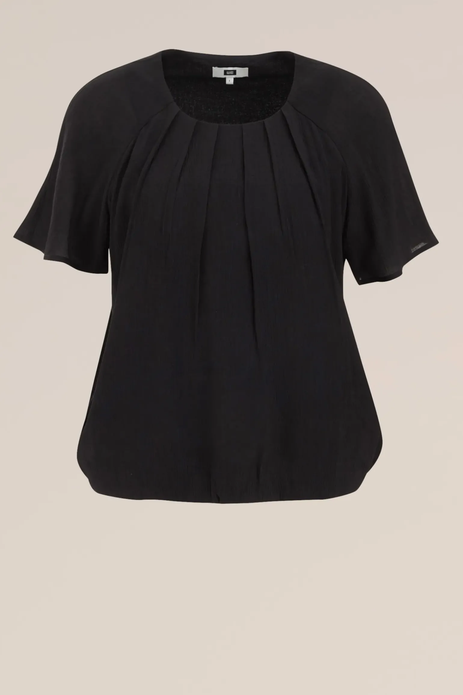 blouse met plooidetail