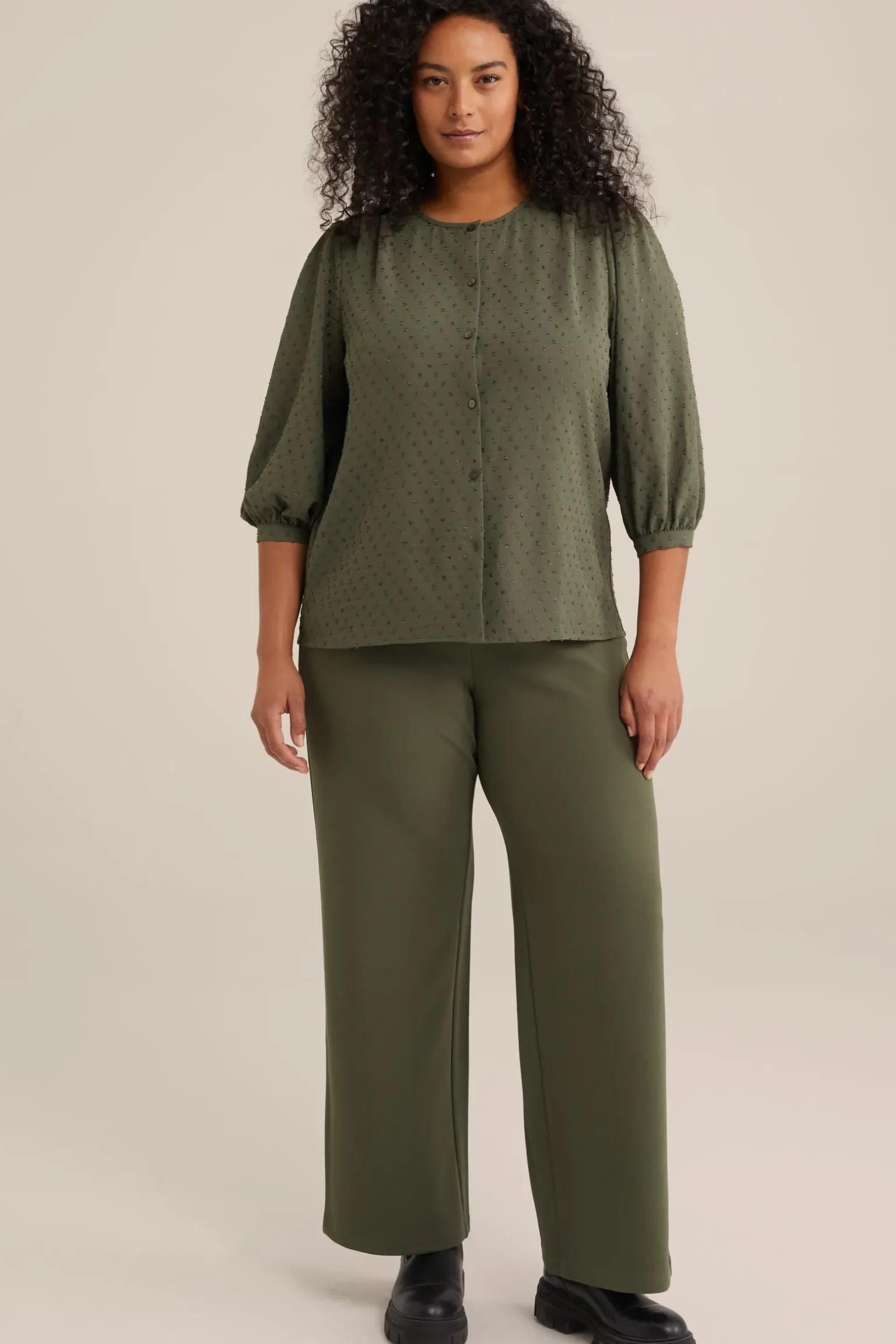 blouse met structuur - Curve