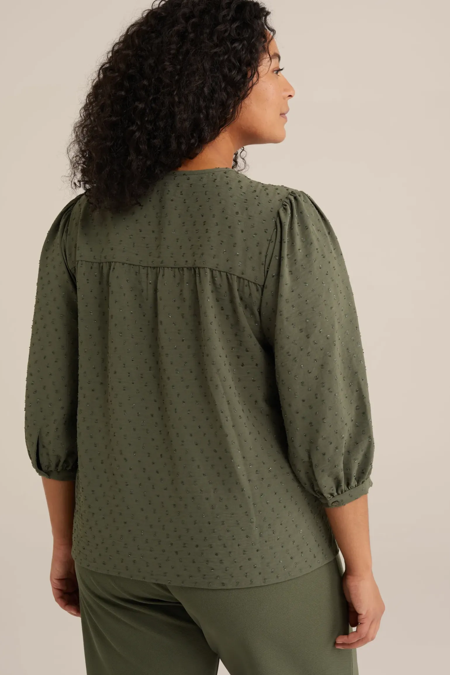 blouse met structuur - Curve