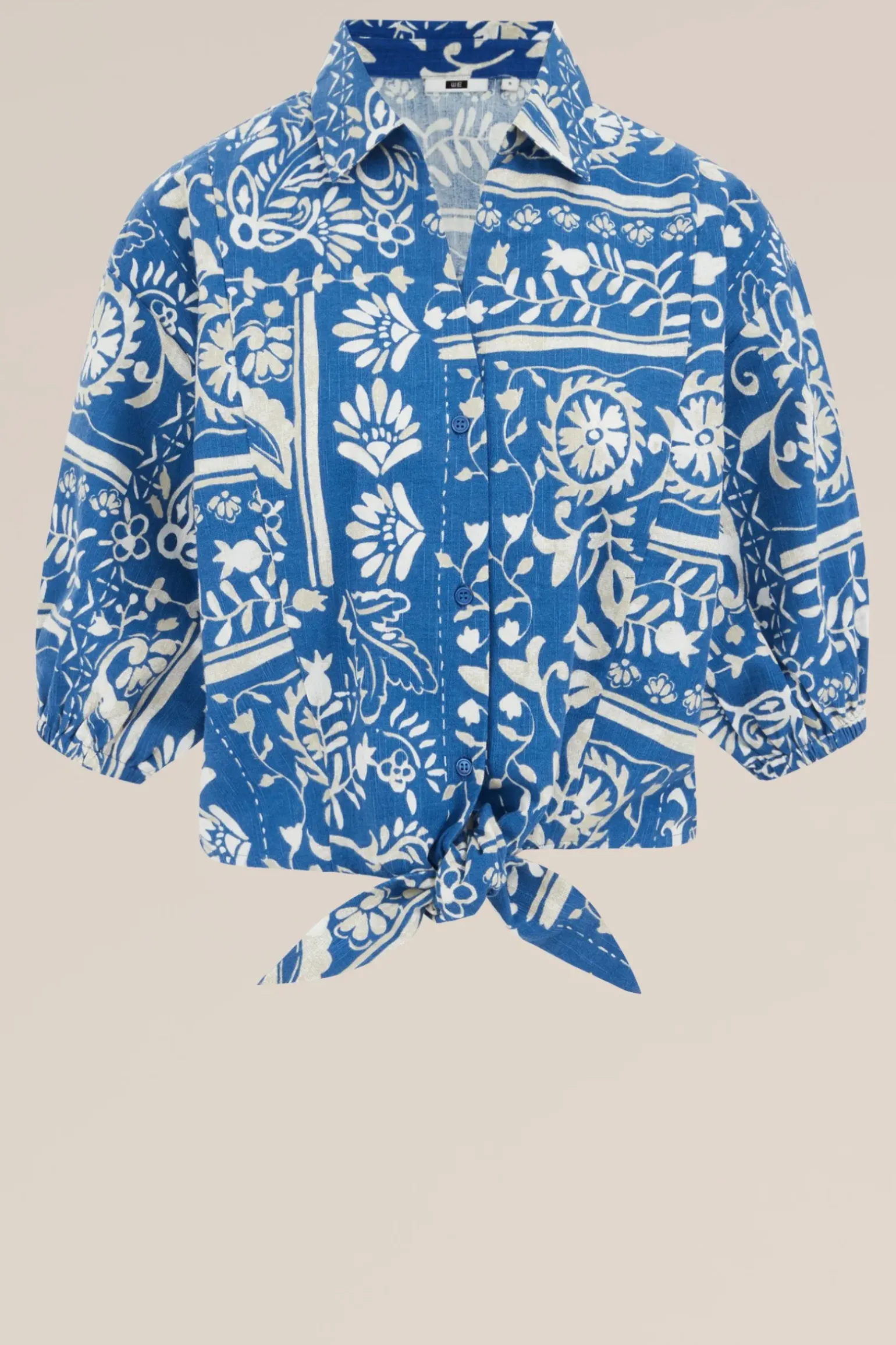 blouse van katoen