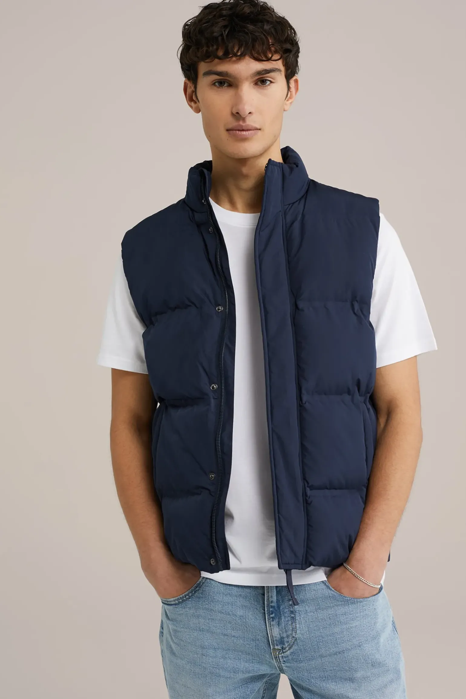 bodywarmer met ritssluiting