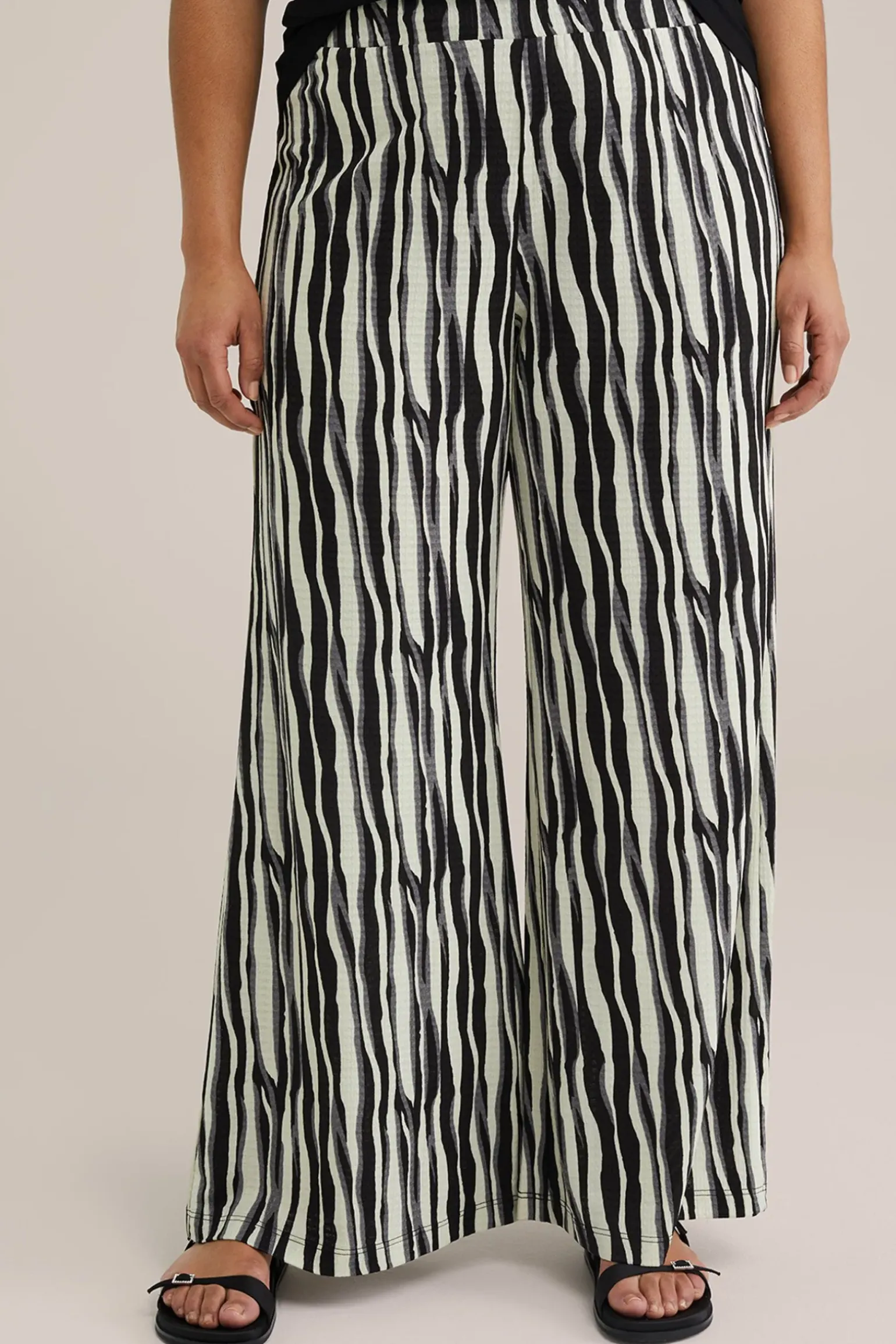 broek met dessin - Curve