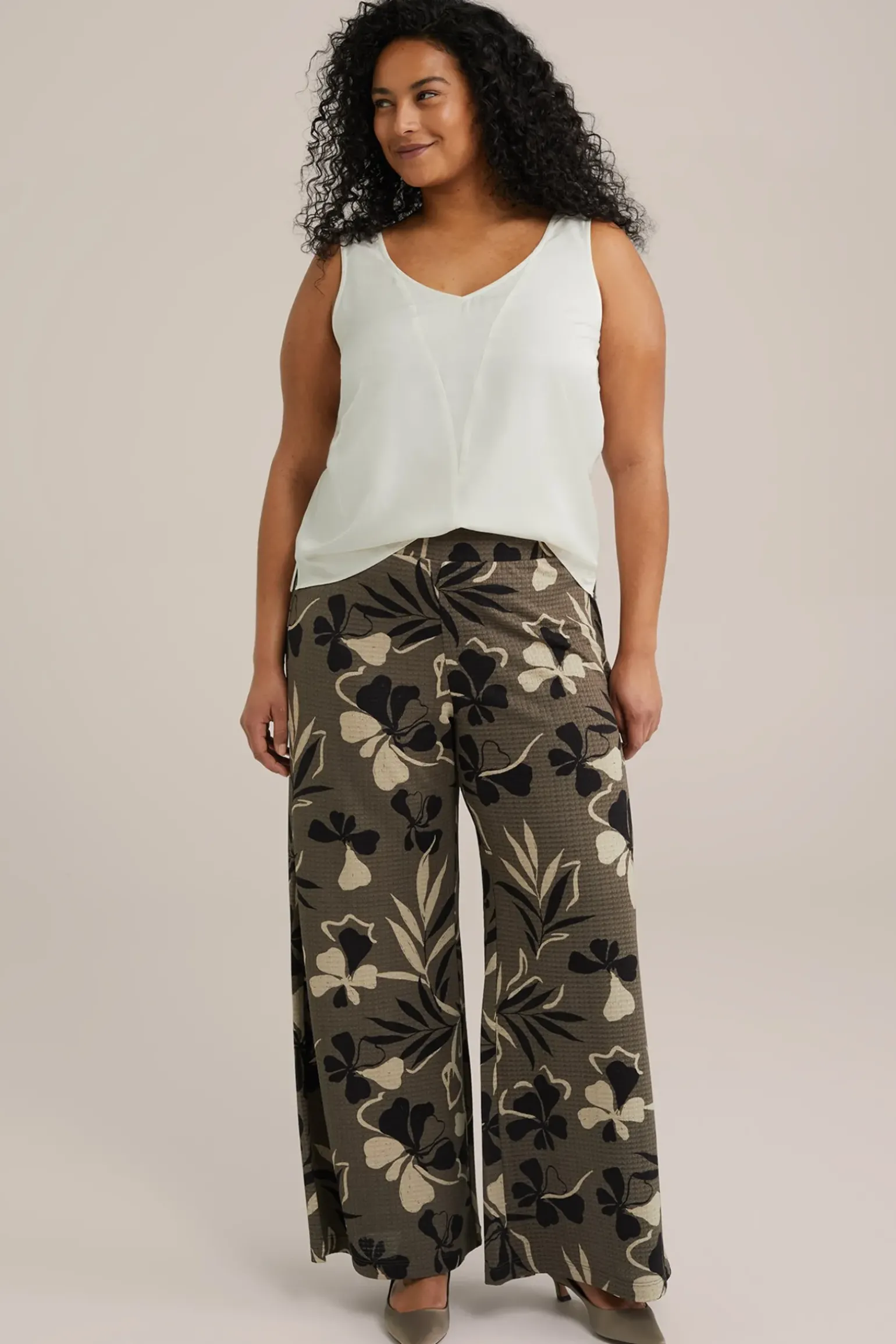 broek met dessin - Curve