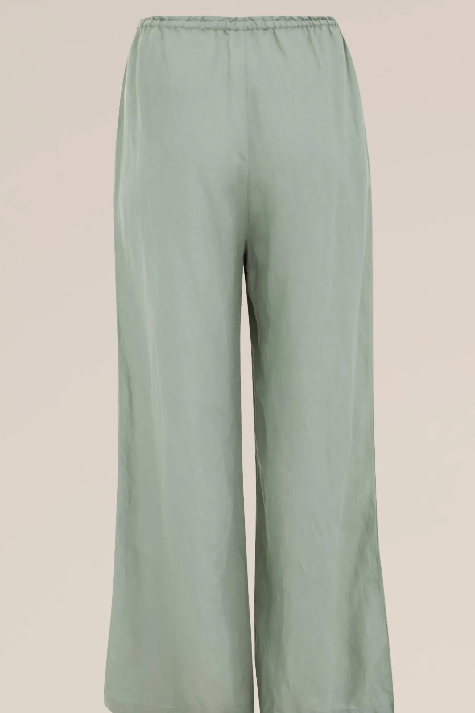 broek van linnenmix - Curve