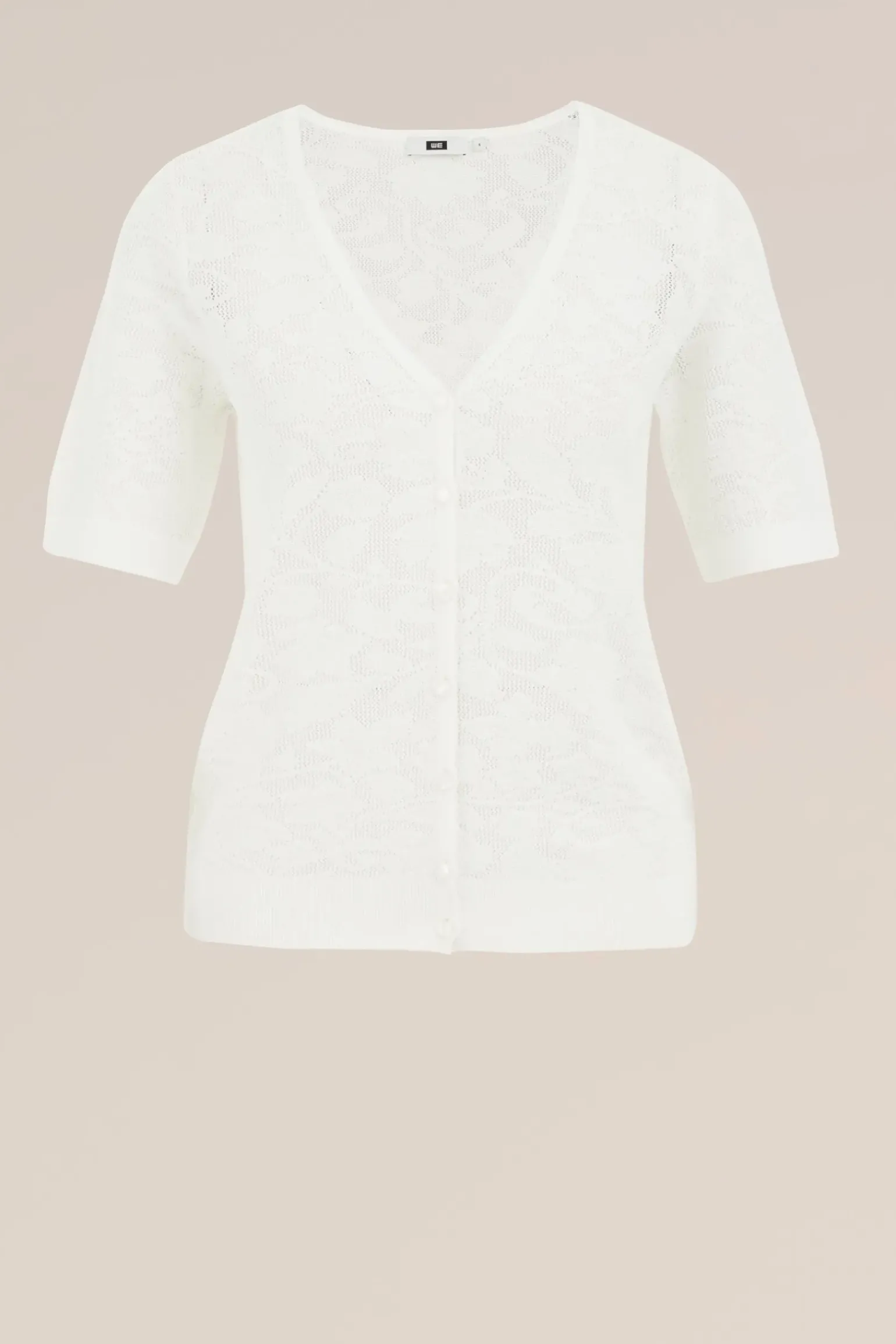 fijngebreid vest
