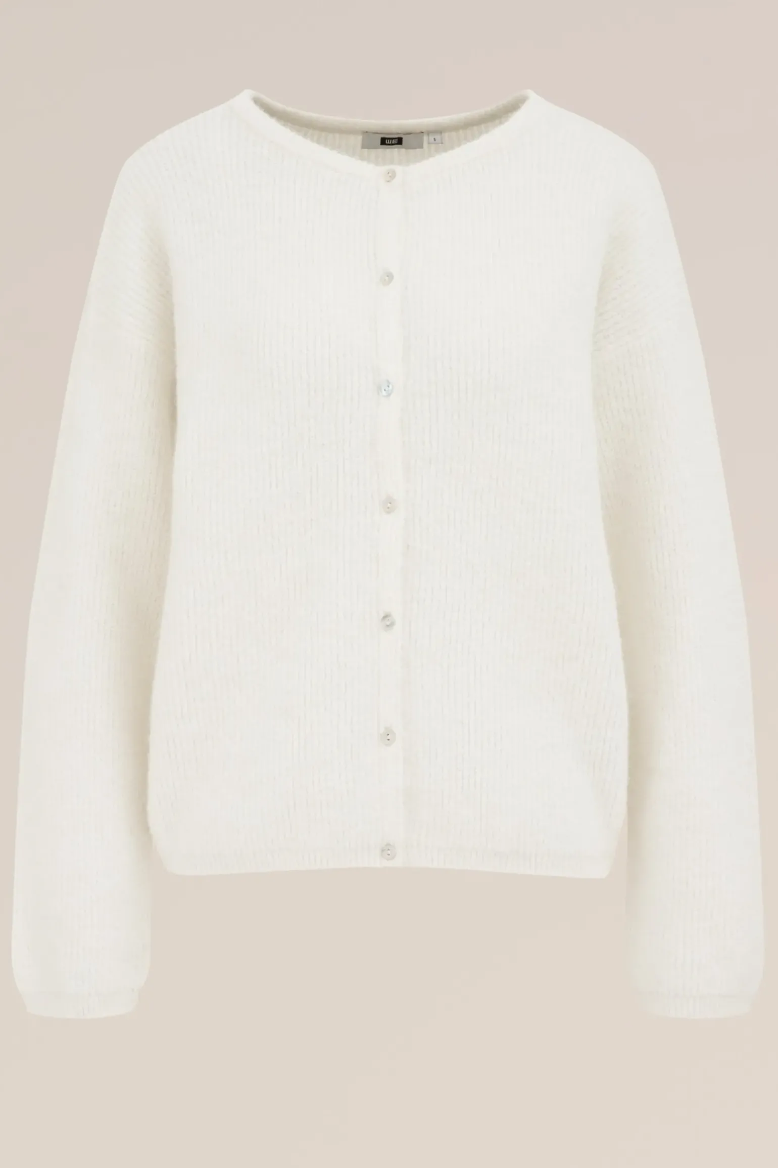 gebreid vest van wolmix