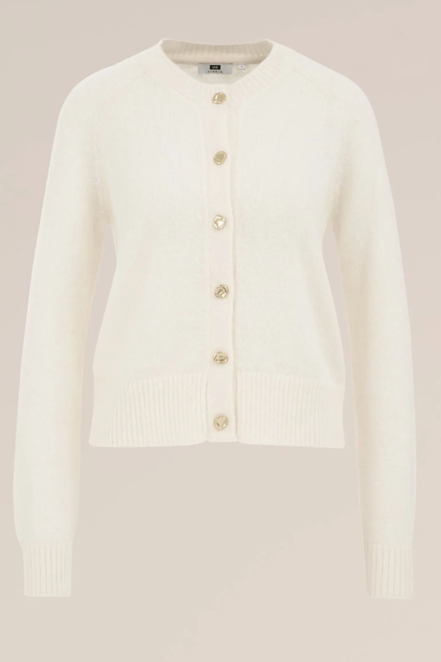 gebreid vest van wolmix