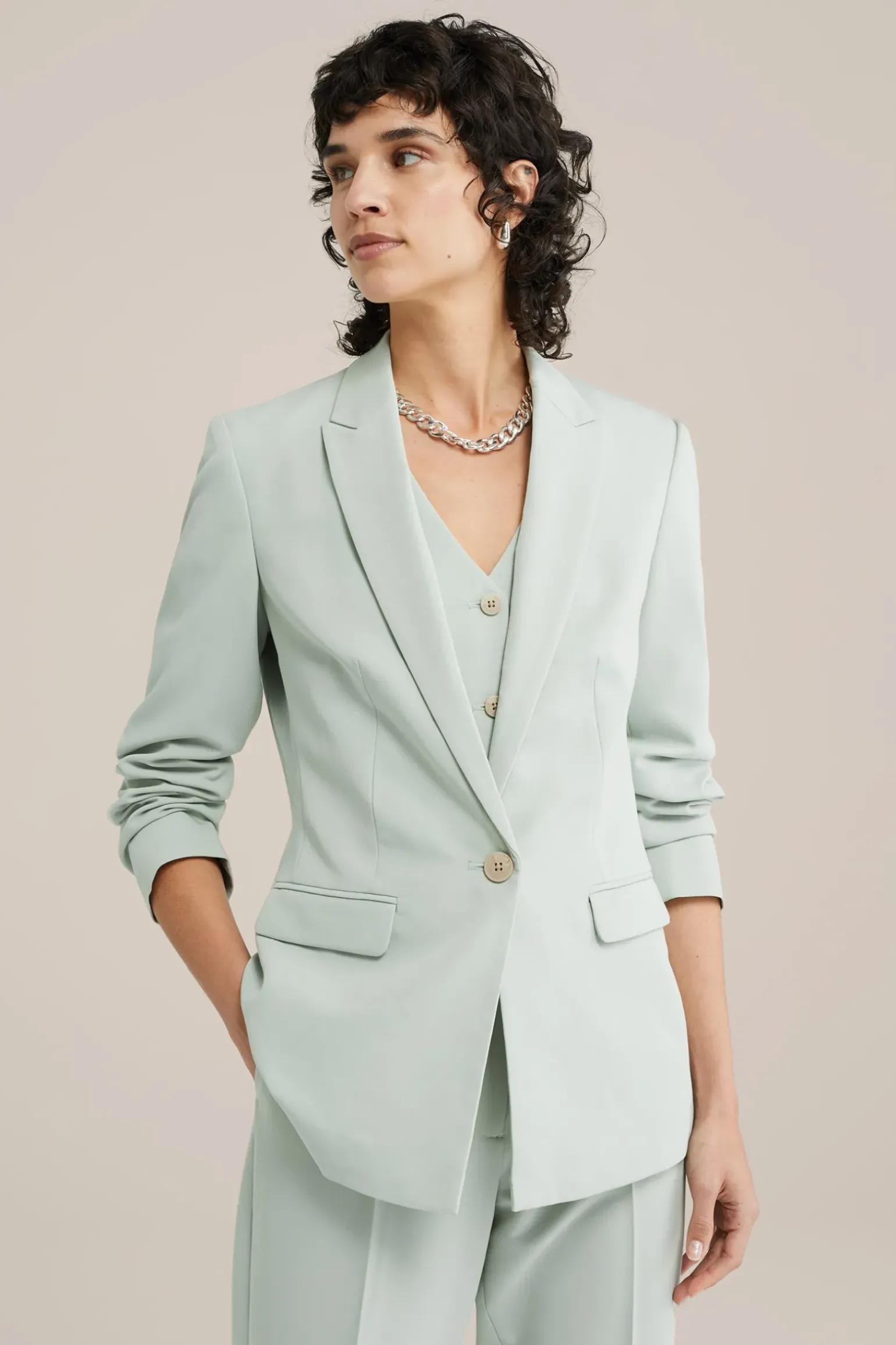 getailleerde blazer