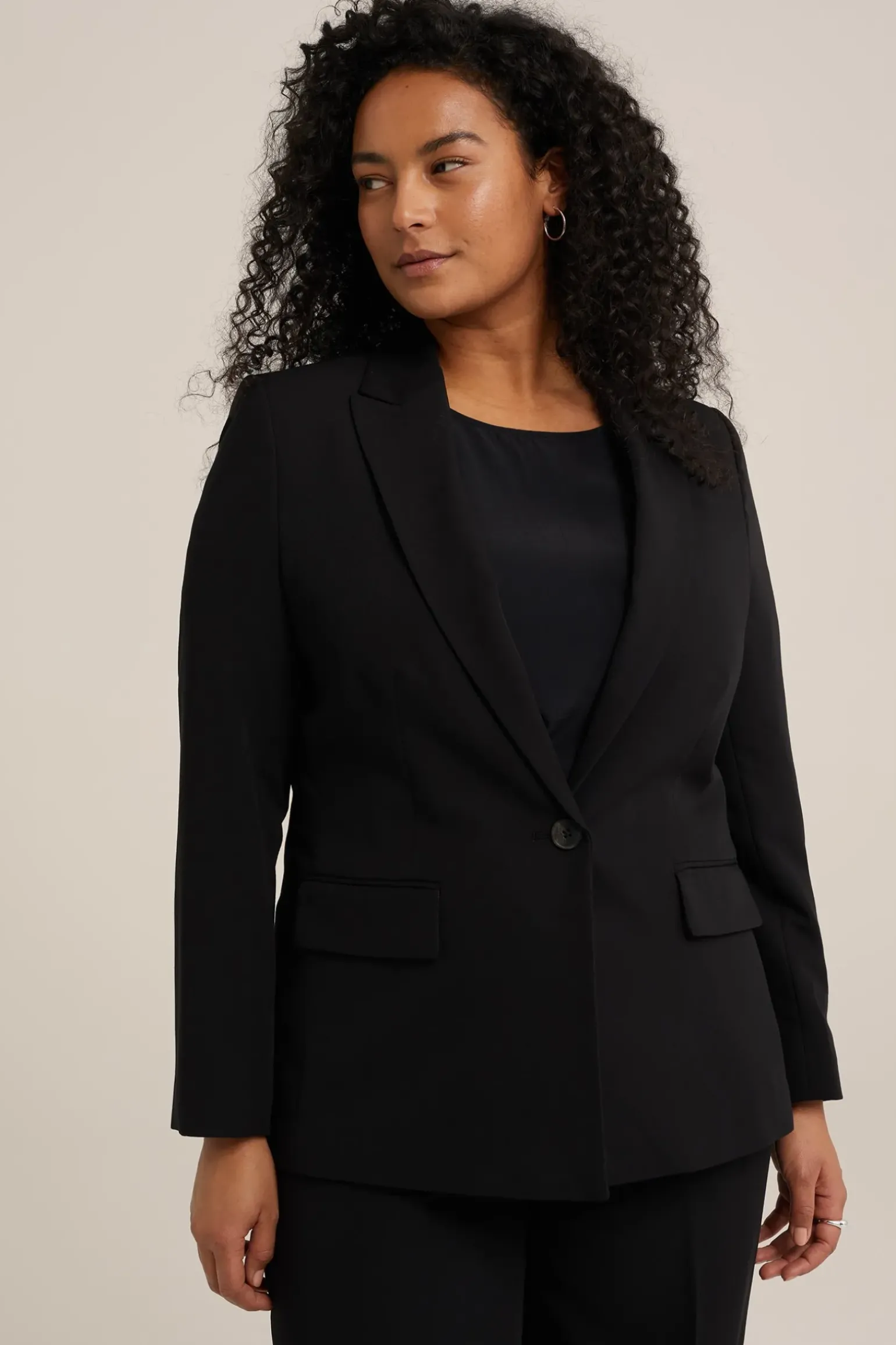 getailleerde blazer - Curve