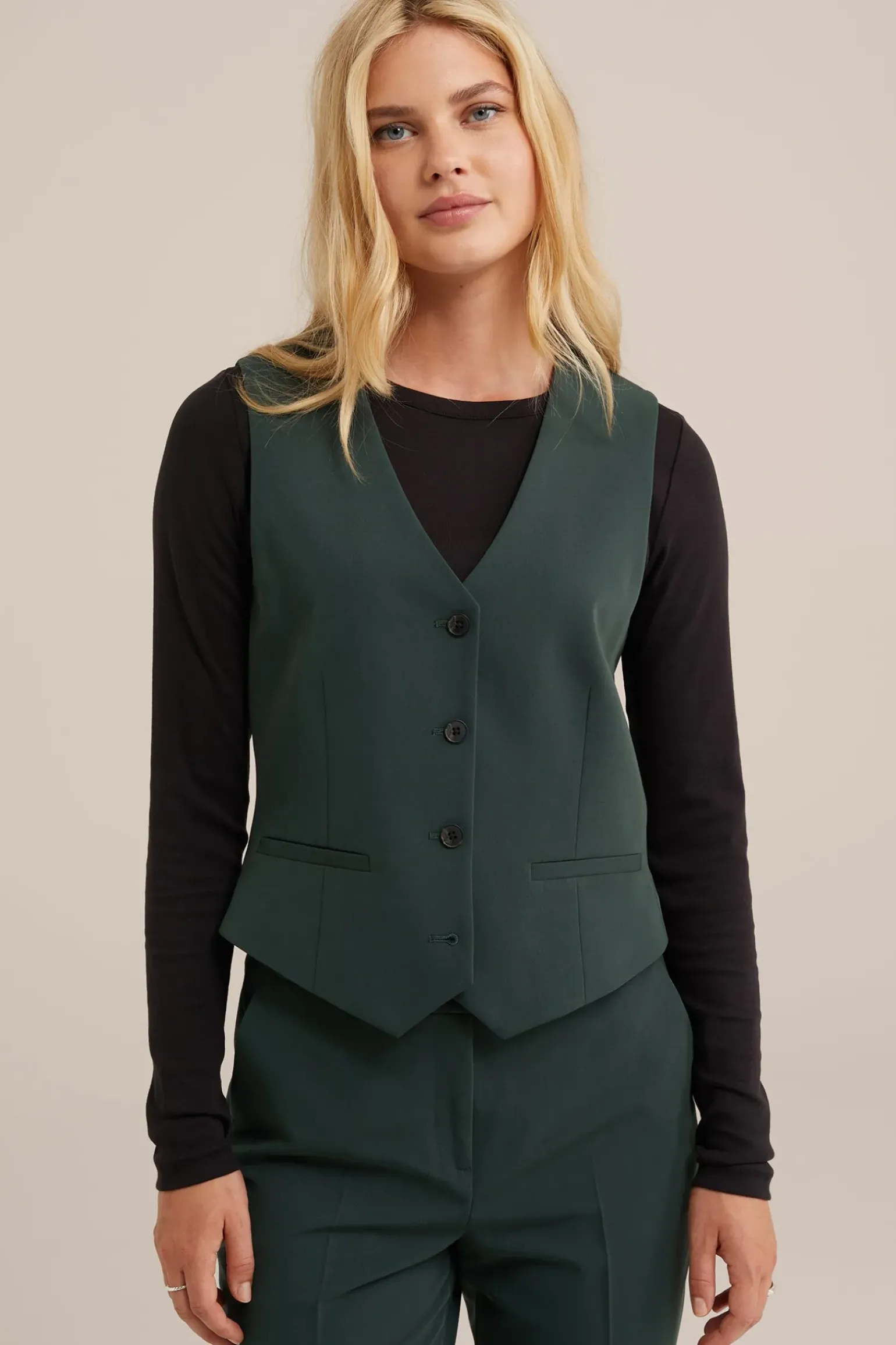getailleerde gilet