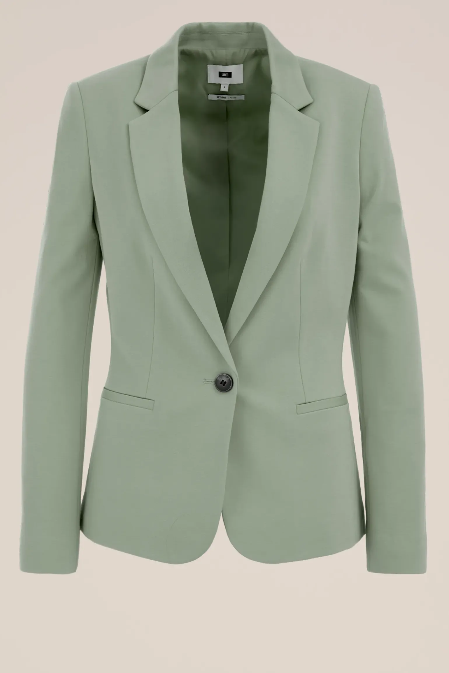 getailleerde jersey blazer met stretch