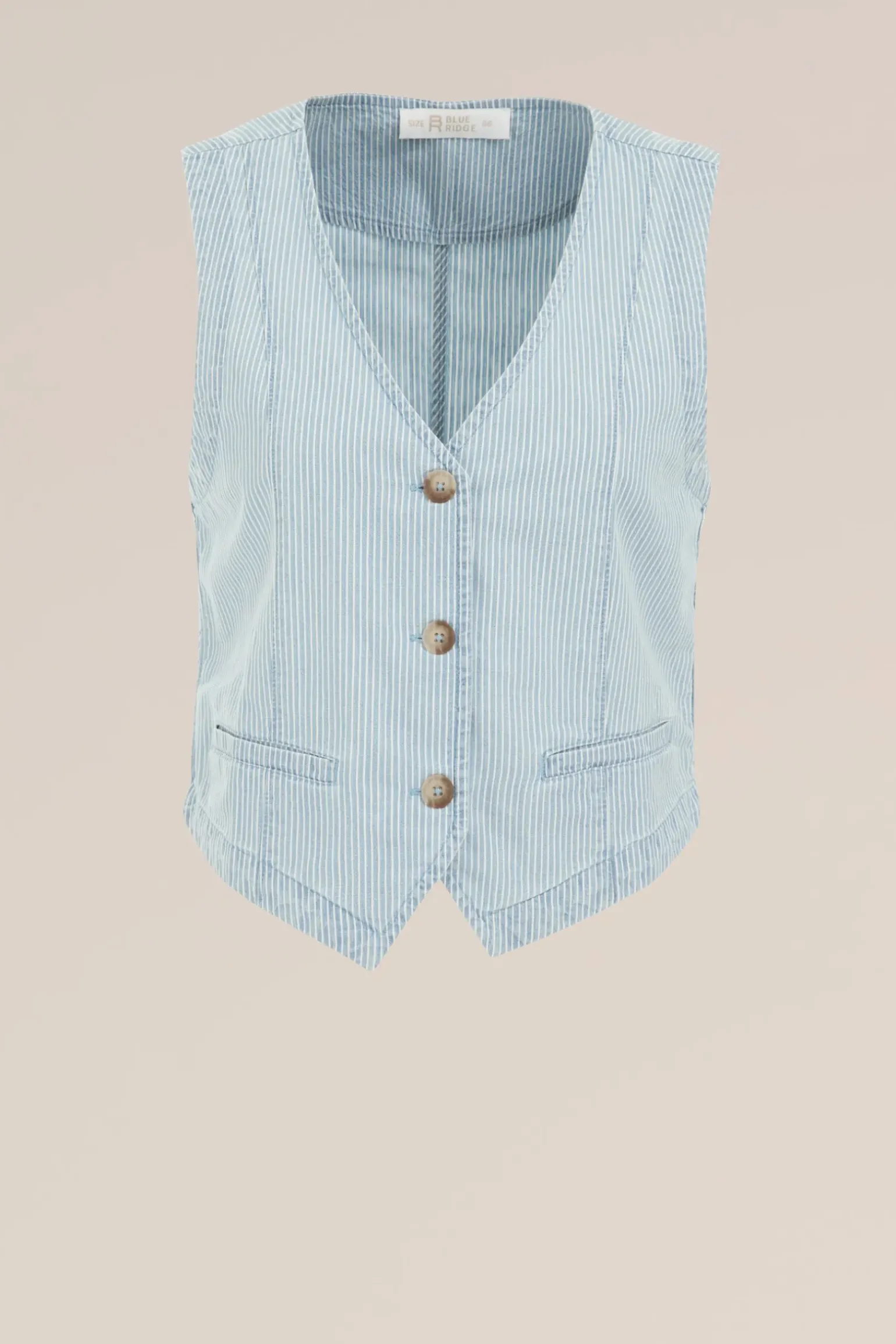 gilet met streepdessin