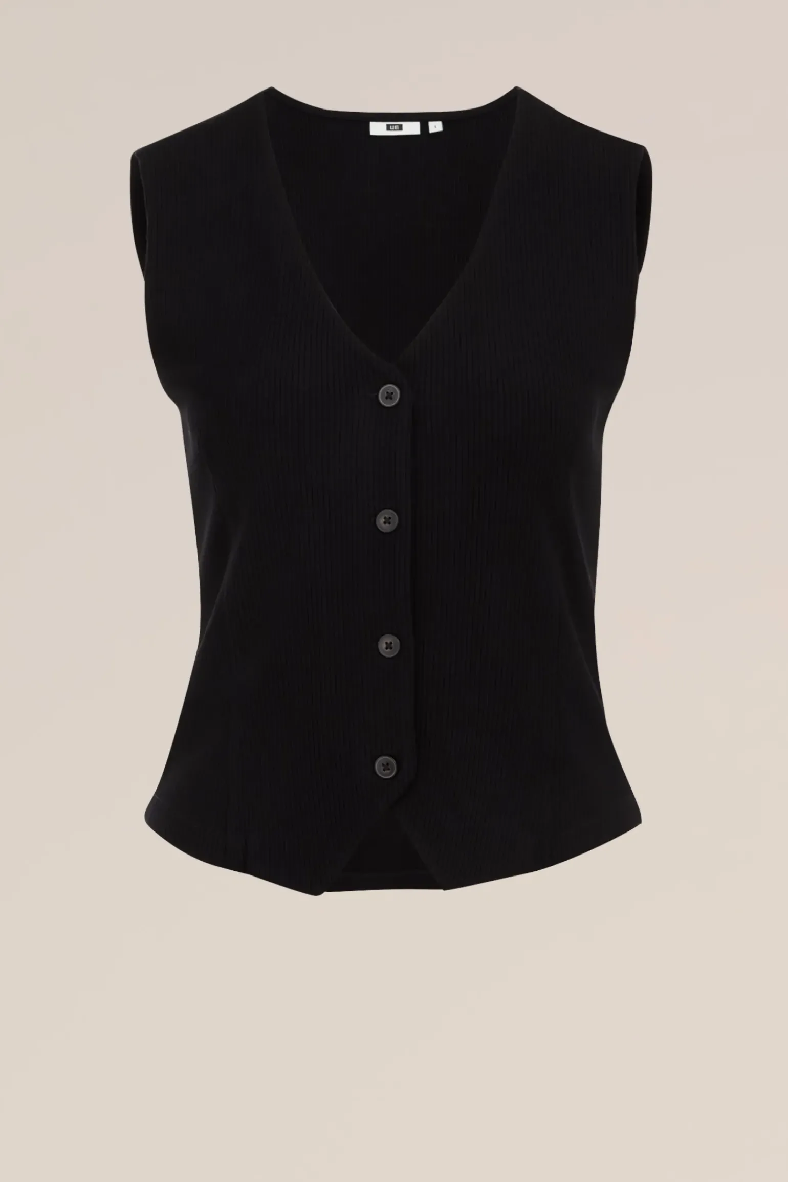 gilet met structuur