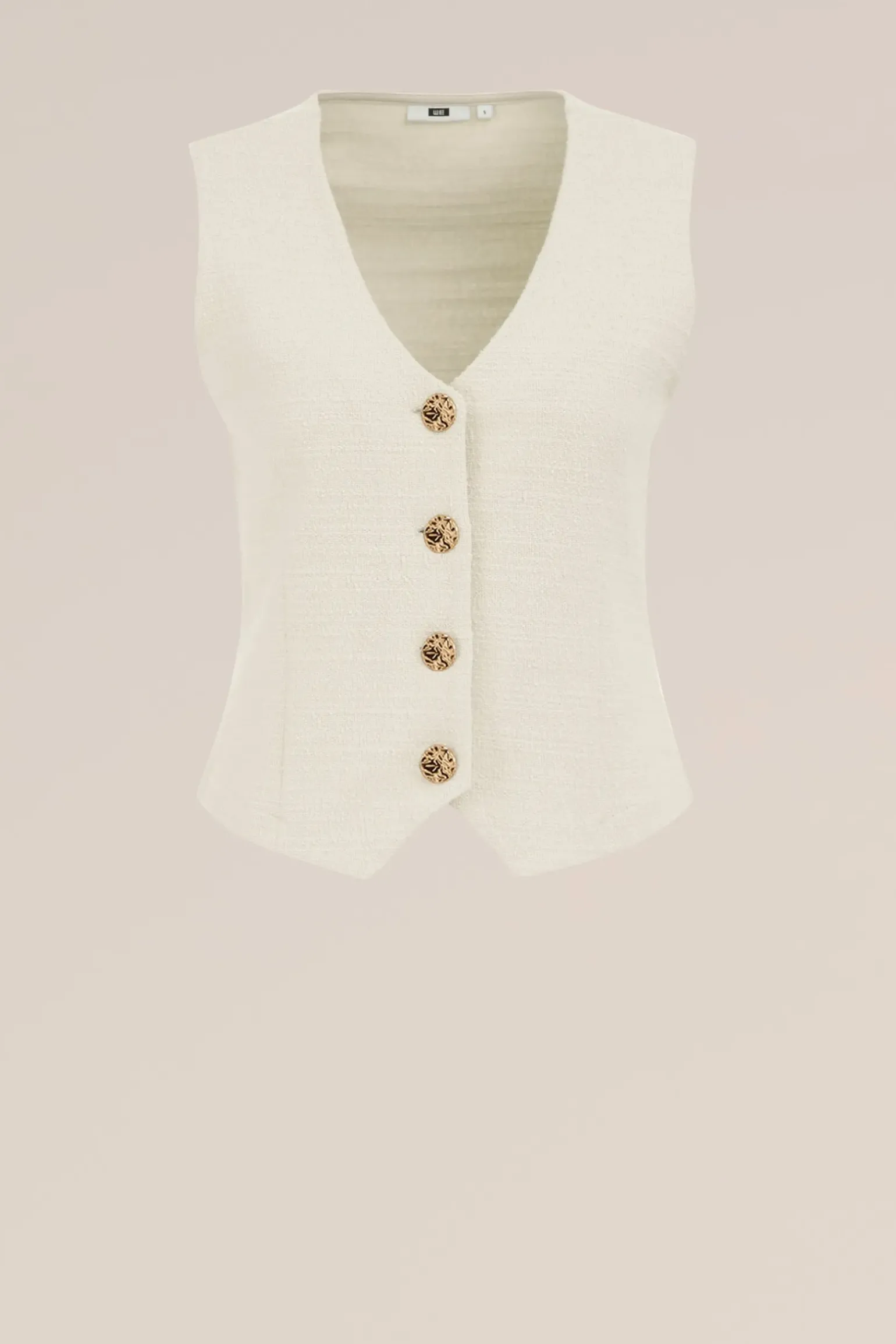 gilet met structuur