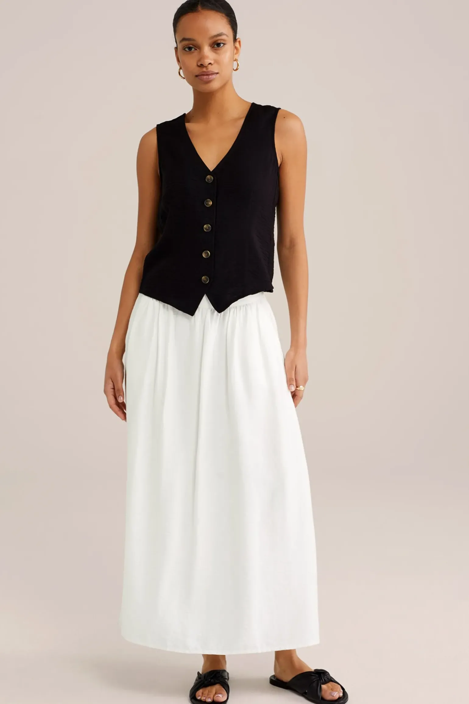 gilet met structuur