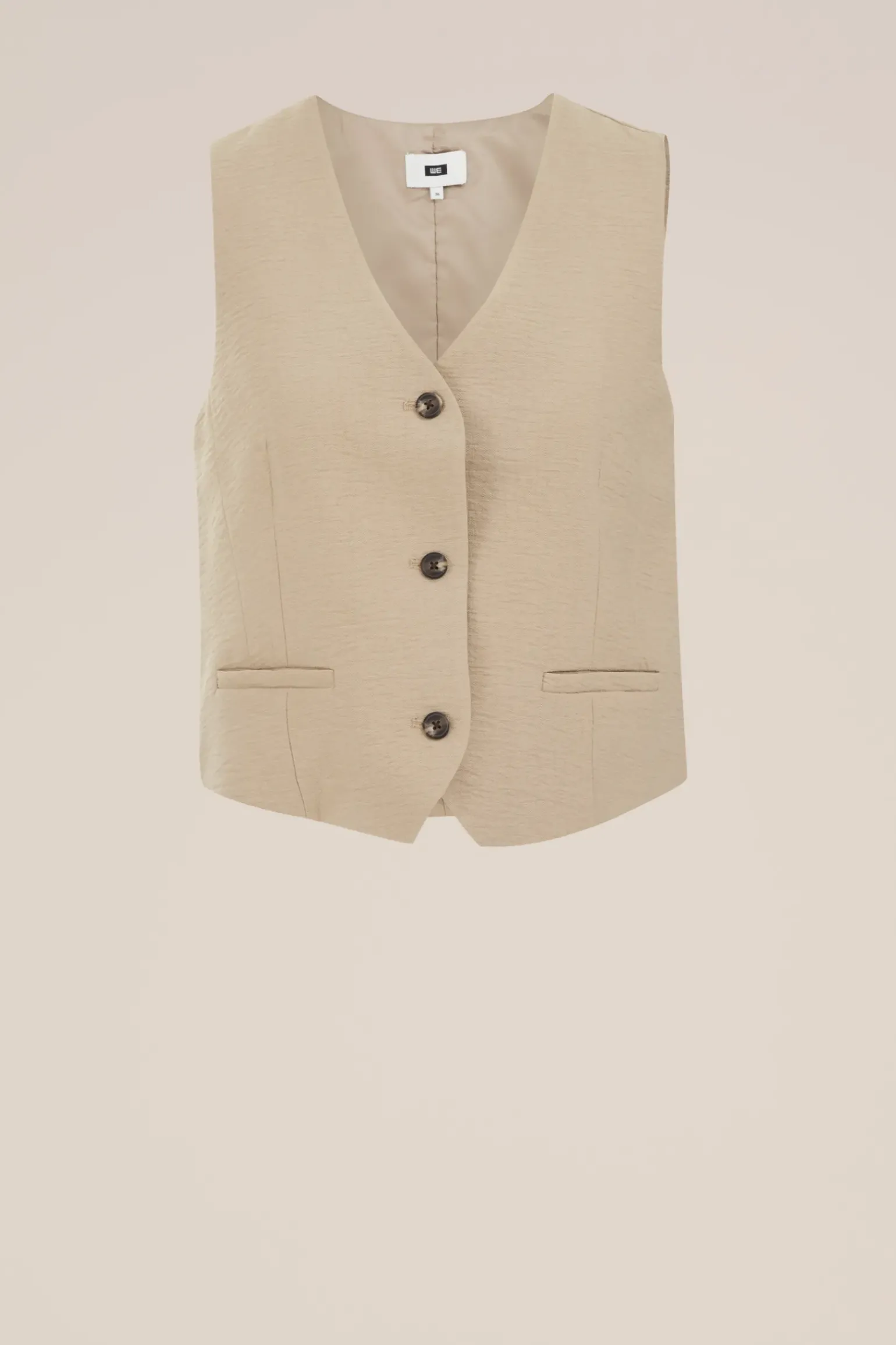 Gilet met structuur