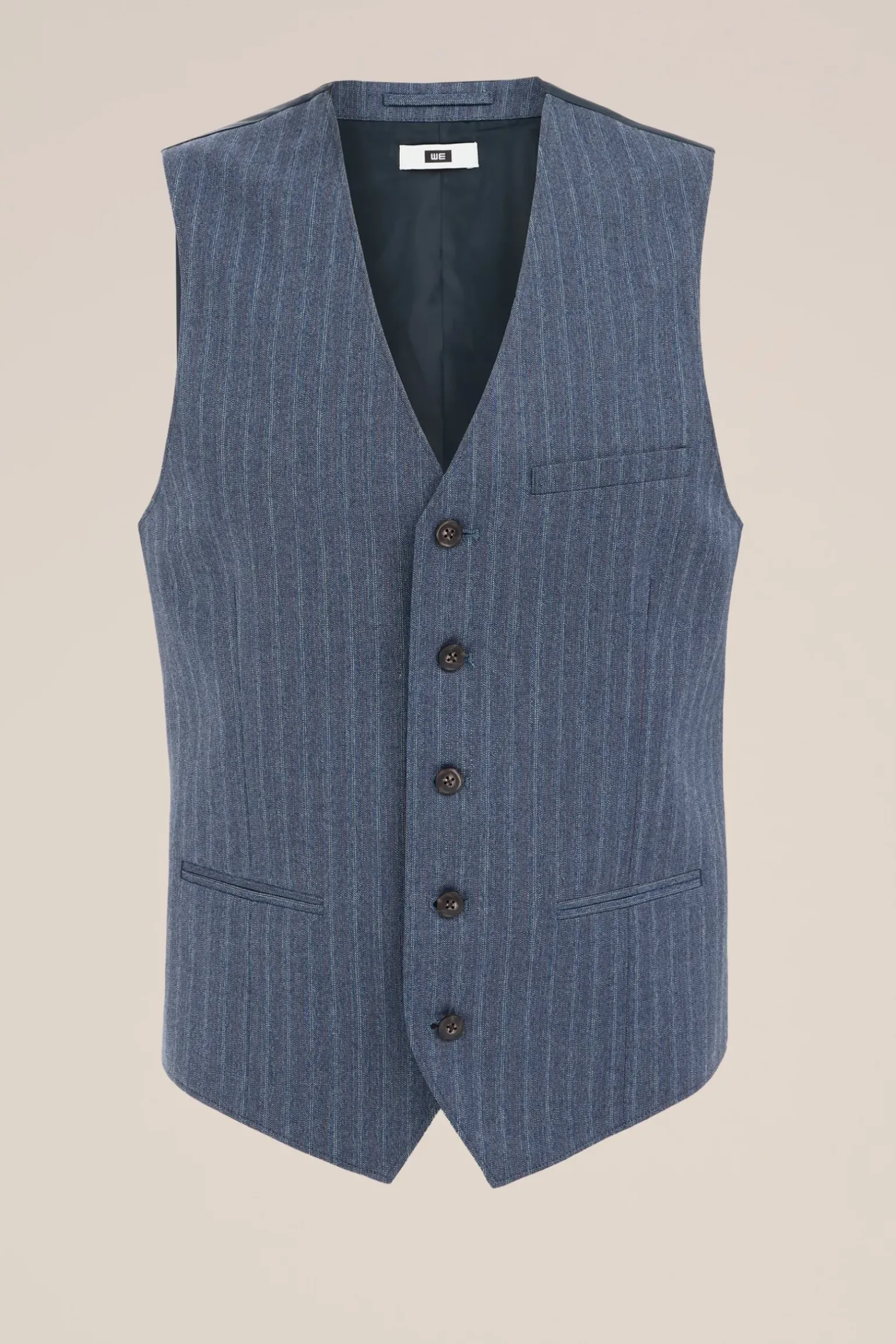 gilet met subtiele streep