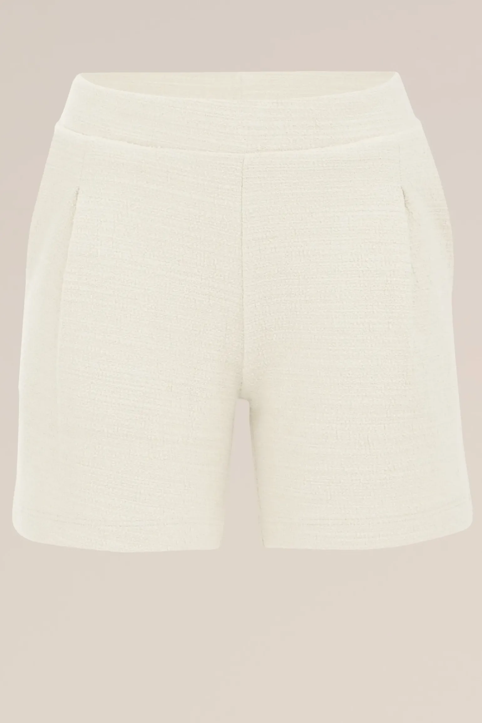 high rise short met structuur