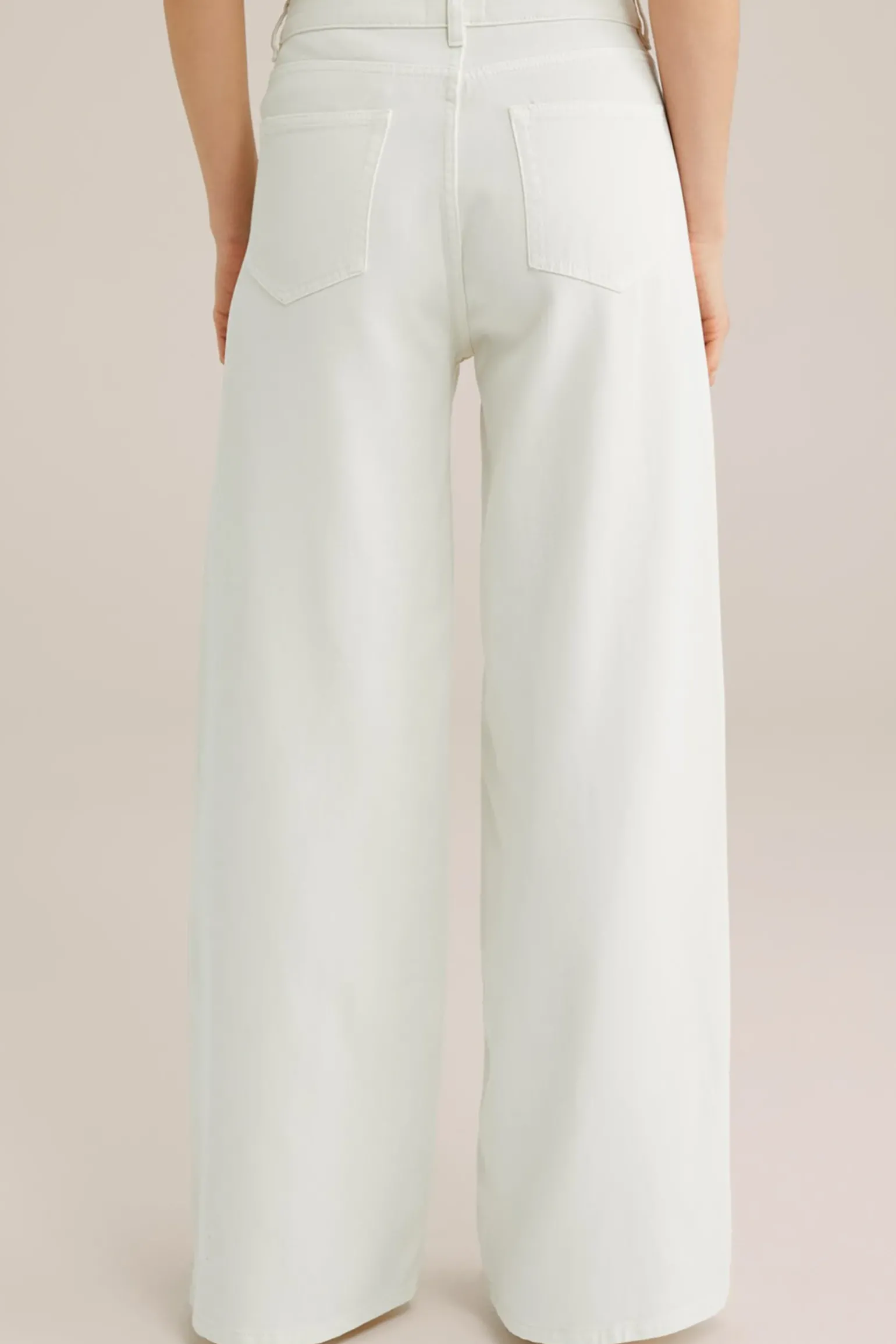 high rise wide leg jeans - THE PALAZZO JEANS