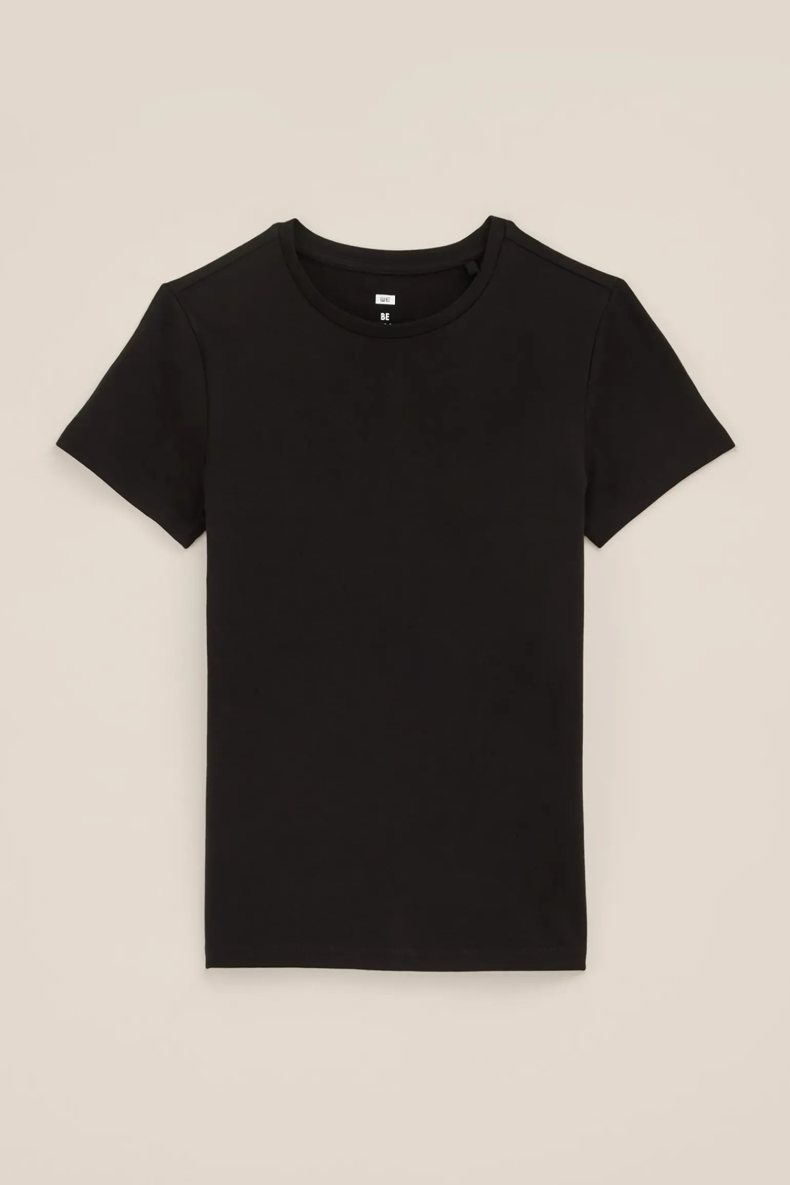 Jongens basic T-shirt met ronde hals