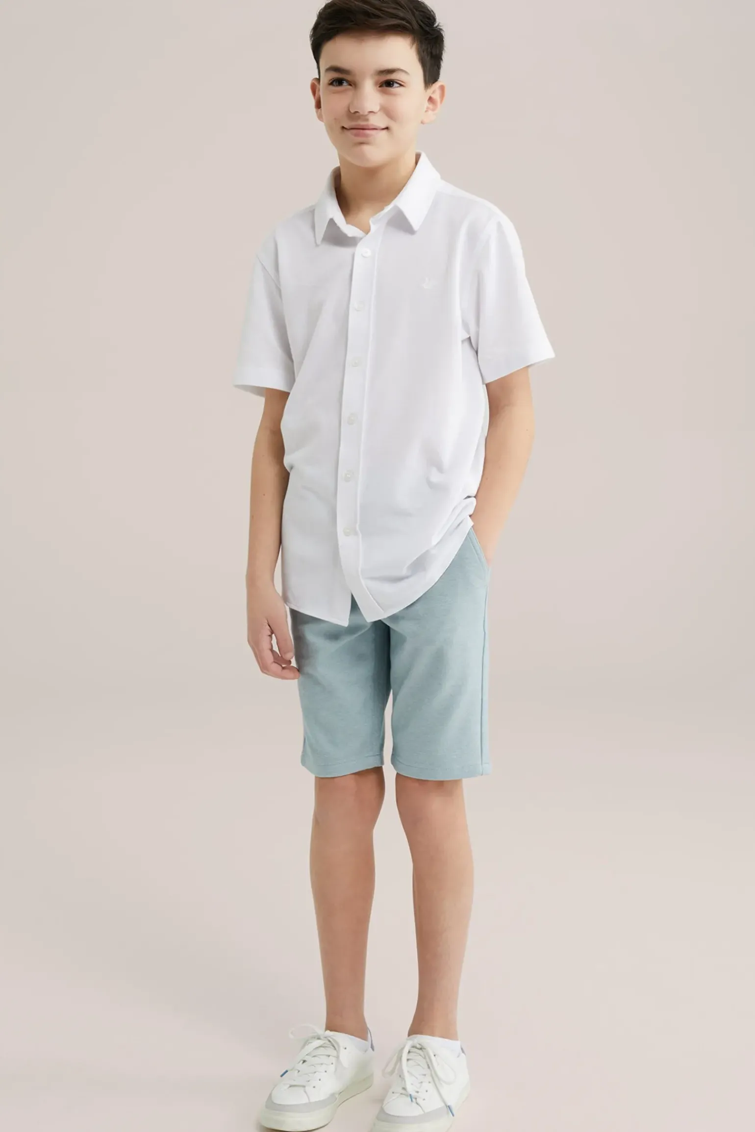 Jongens gemêleerde short