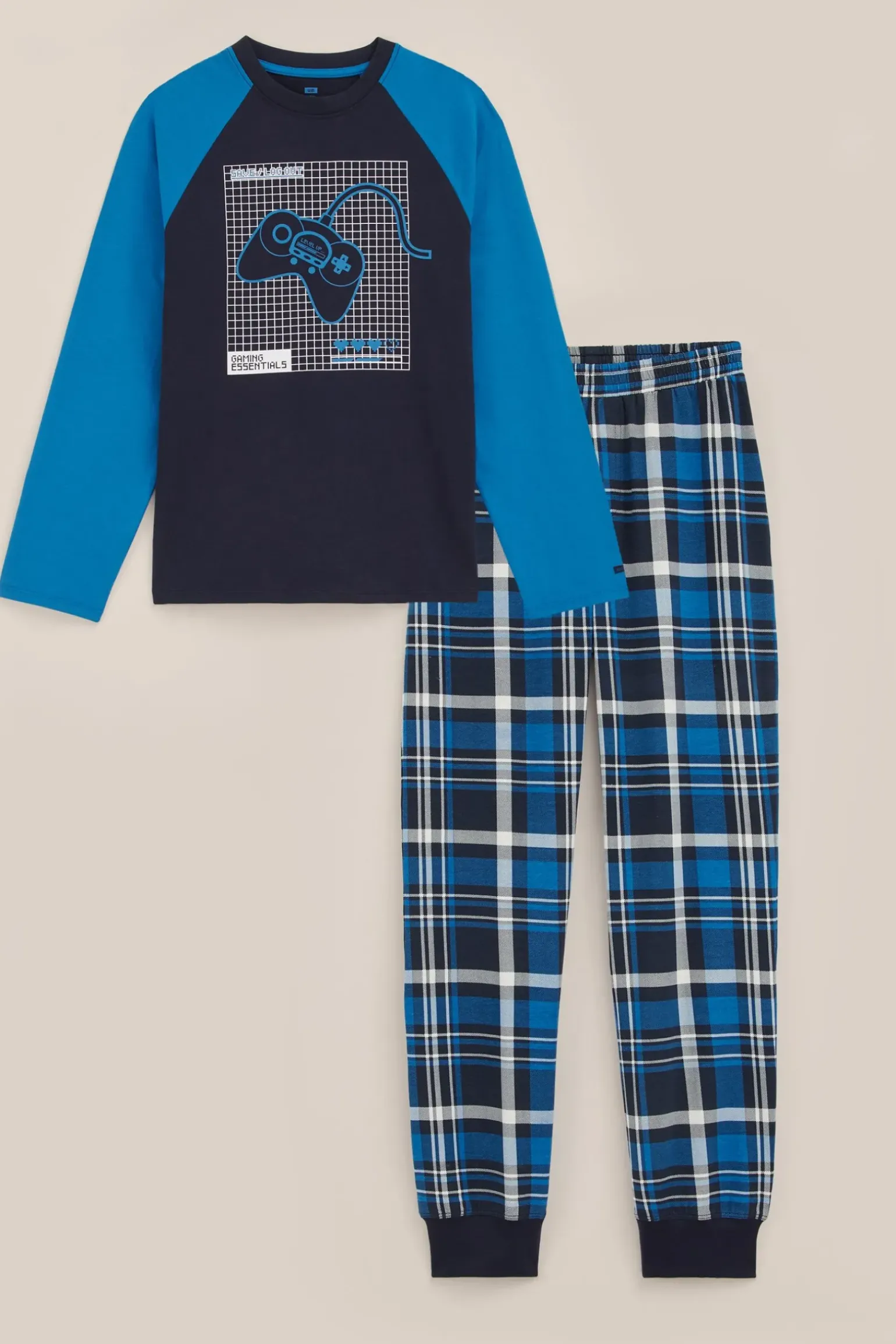 Jongens pyjamaset met dessin