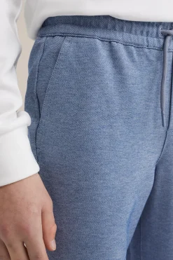 Jongens regular fit gem&ecirc;leerde pantalon