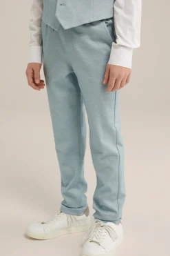 Jongens regular fit gemêleerde pantalon