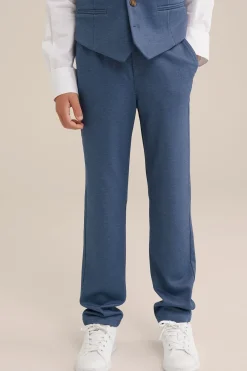 Jongens regular fit gemêleerde pantalon