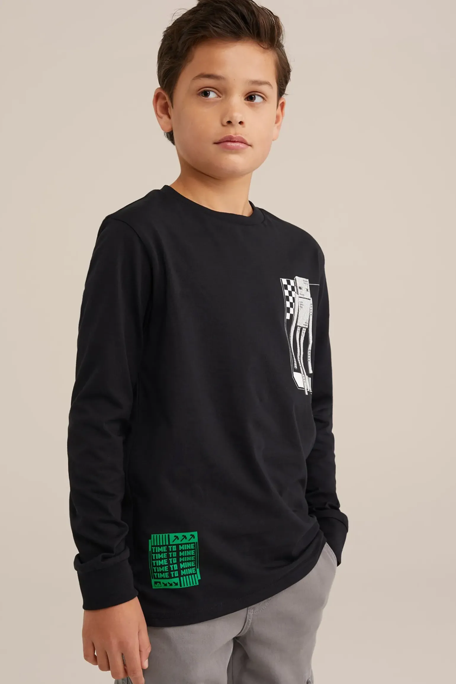 Jongens T-shirt met opdruk