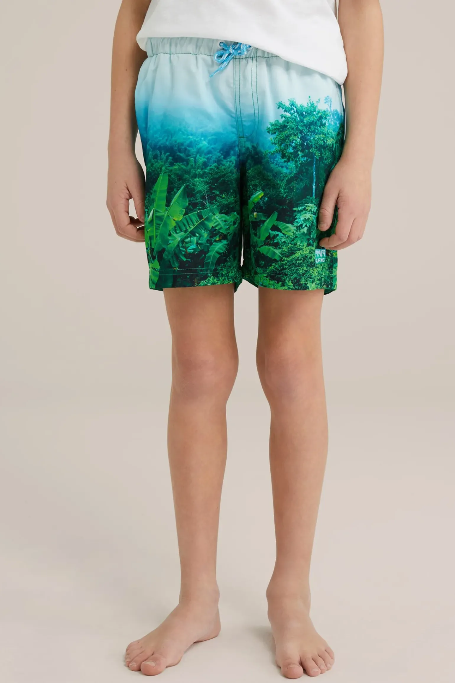 Jongens zwemshort met dessin