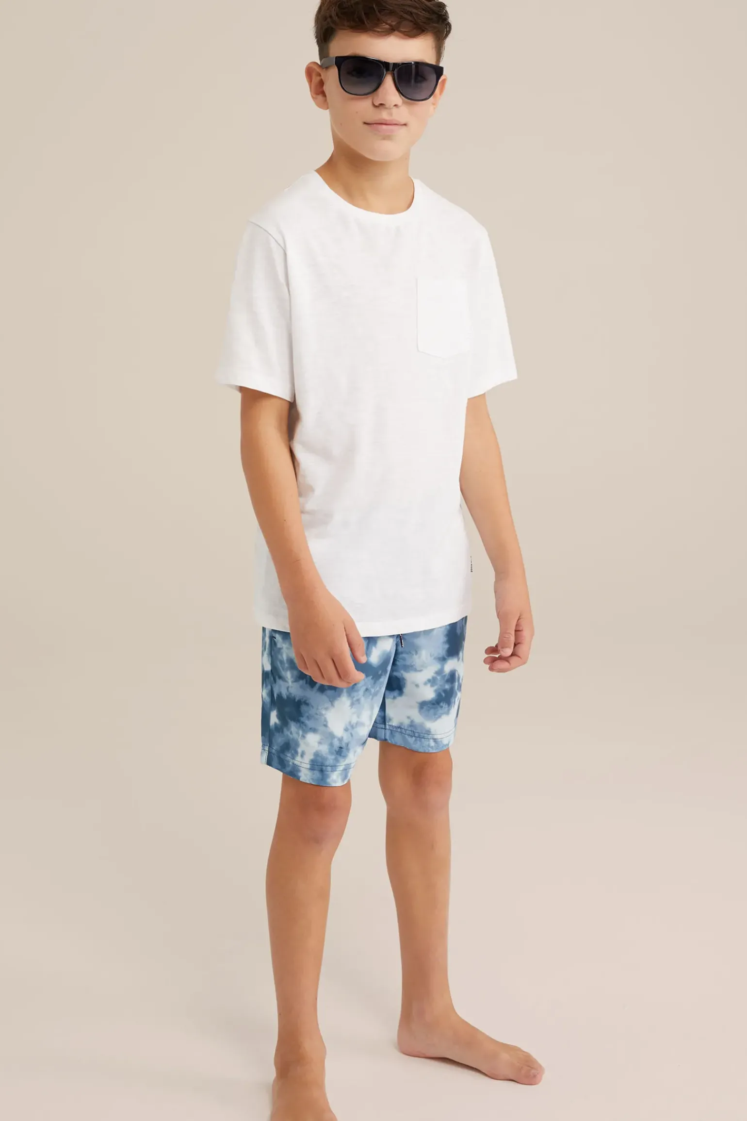 Jongens zwemshort met dessin