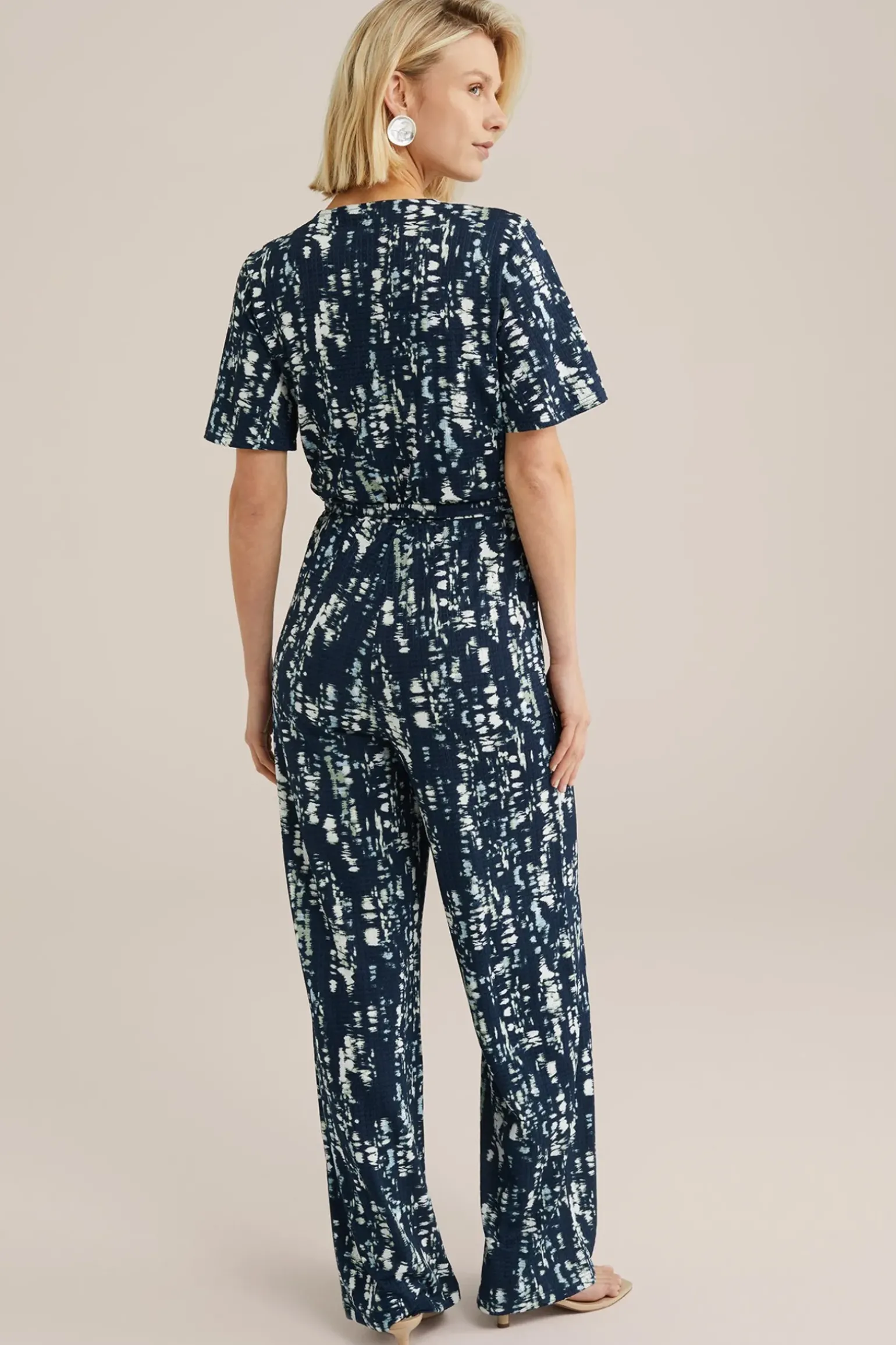 jumpsuit met structuur