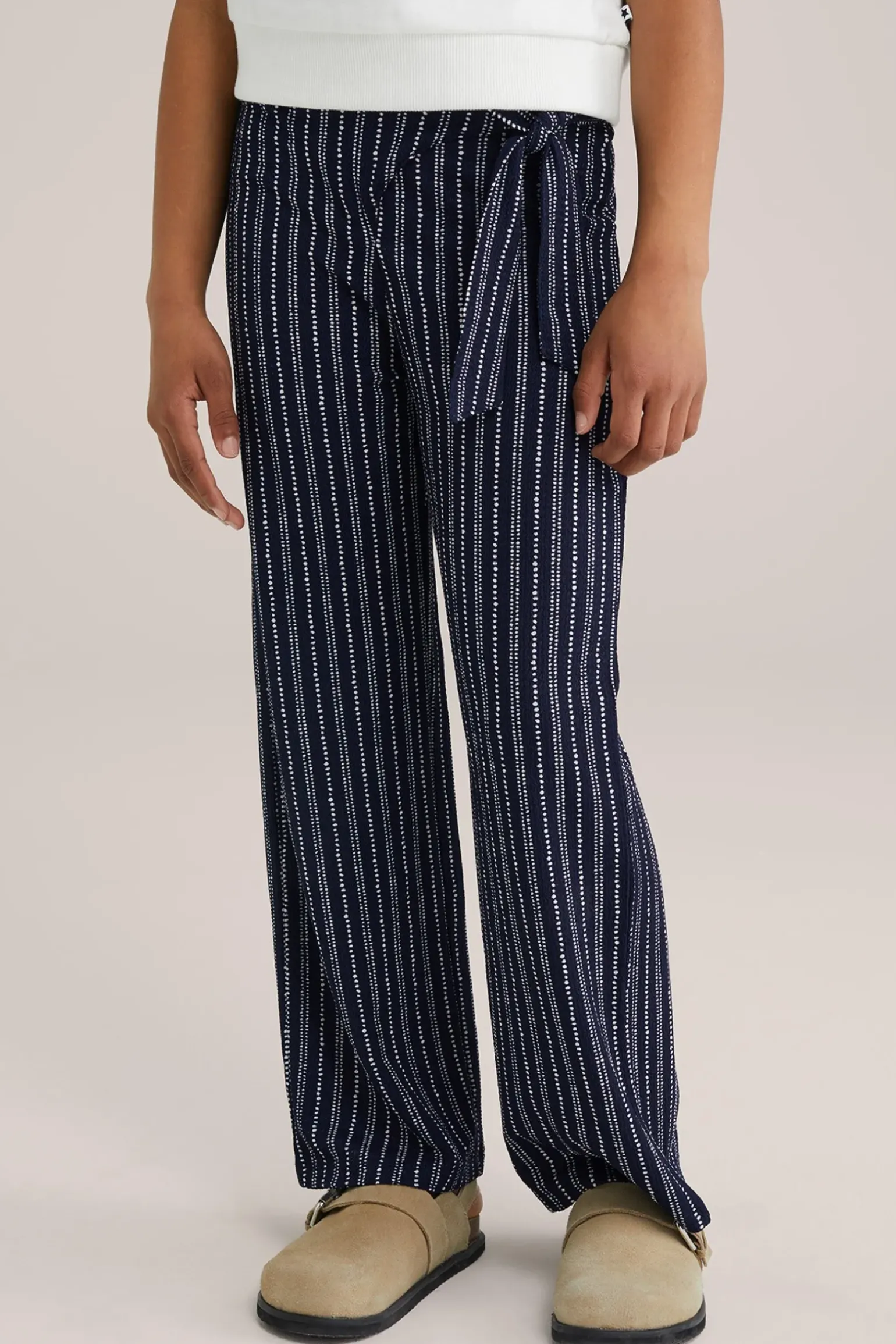 Meisjes broek met dessin
