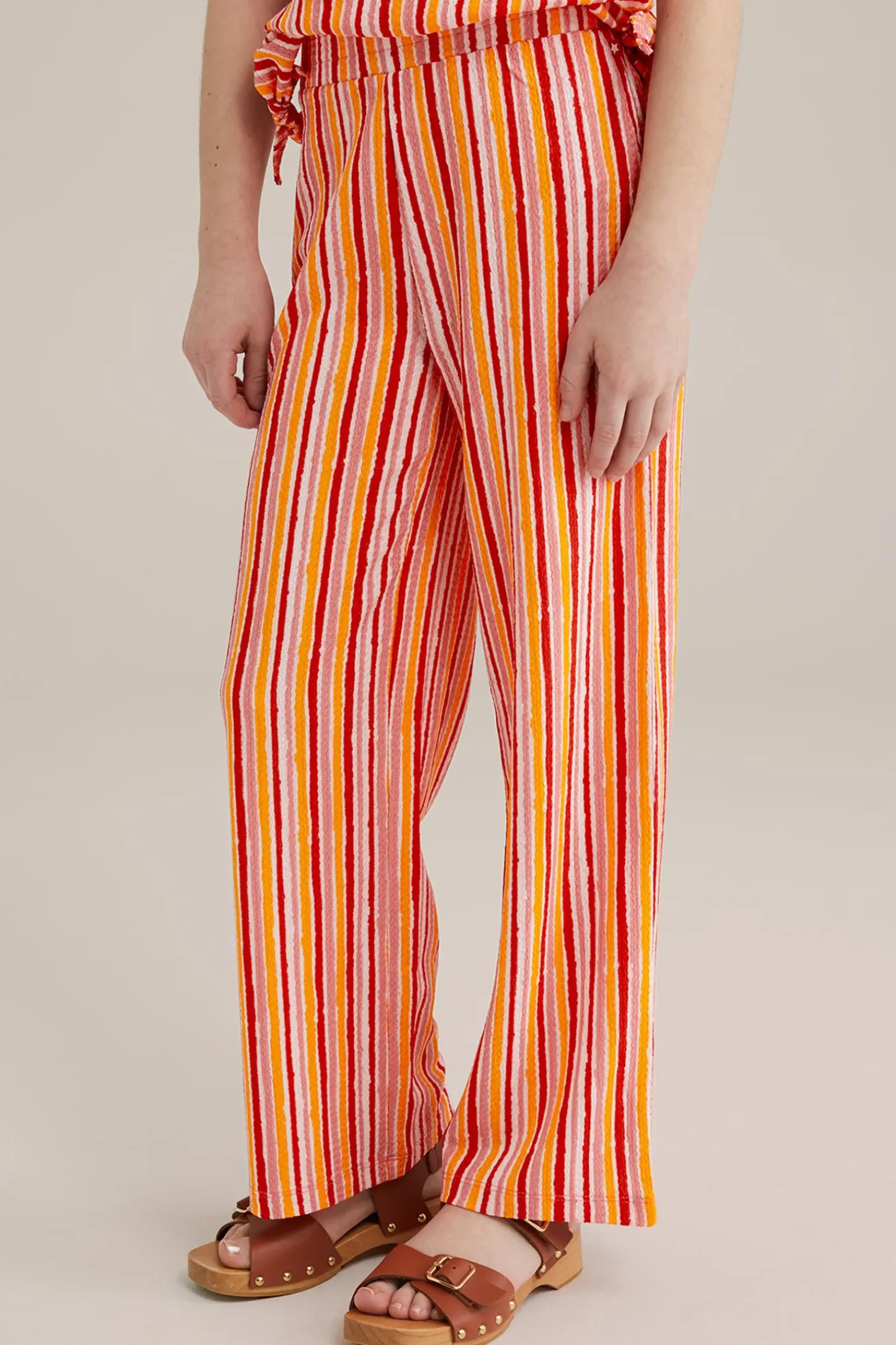 Meisjes broek met dessin