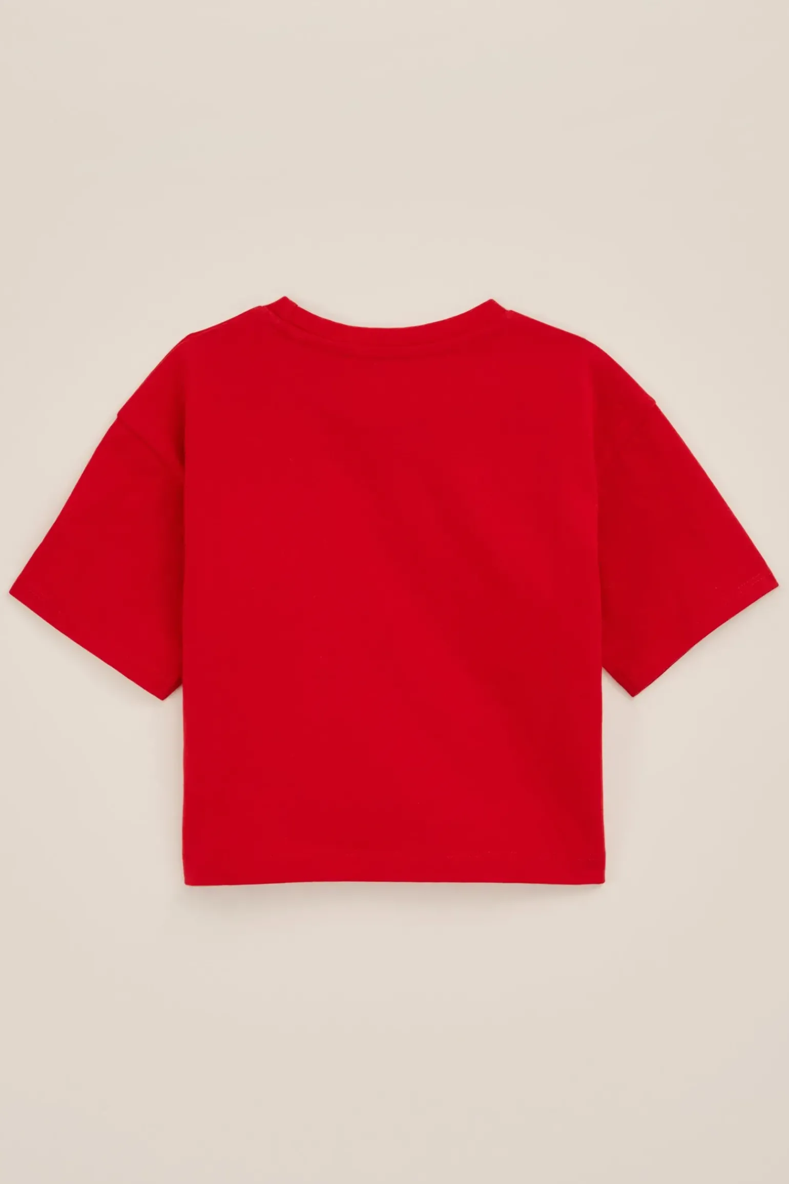 Meisjes cropped T-shirt met emroidery