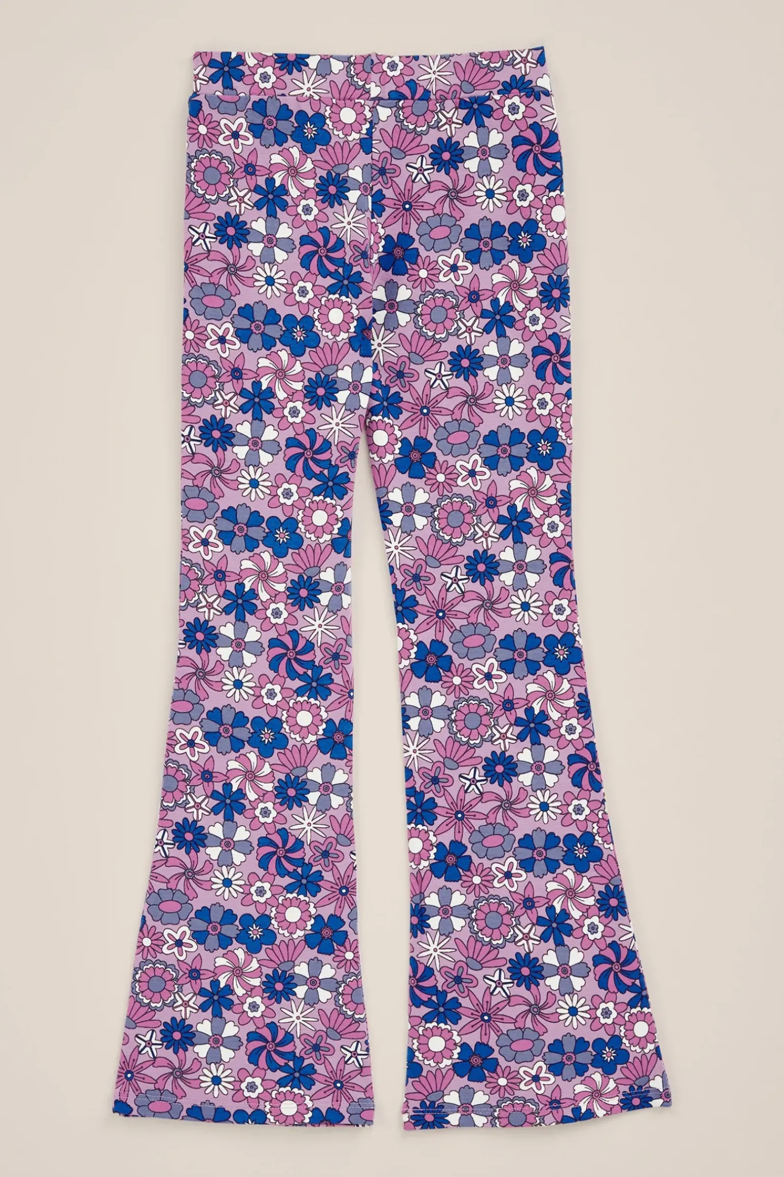 Meisjes flared legging met dessin