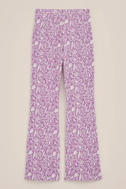 Meisjes flared legging met dessin