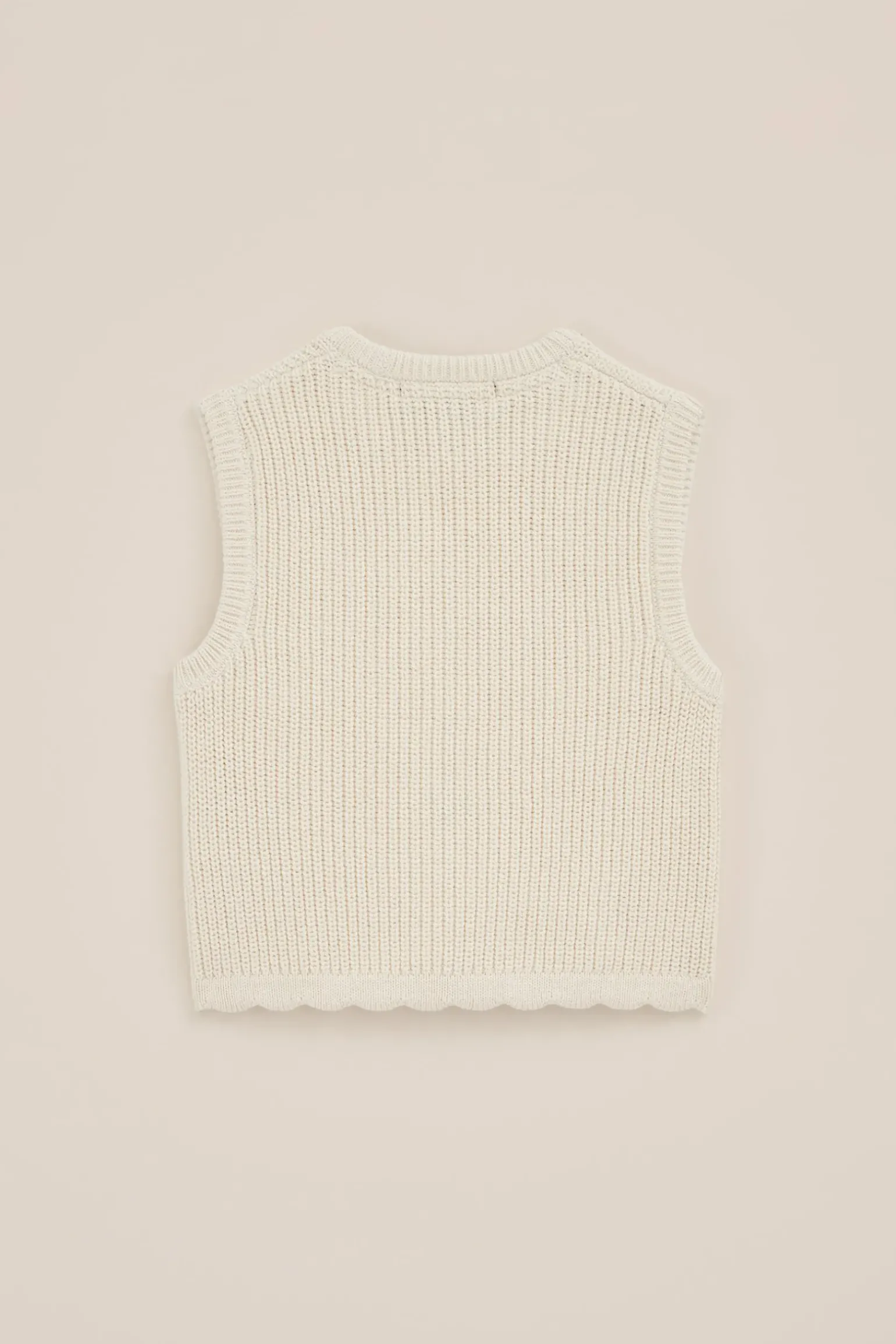 Meisjes gebreide top met embroidery