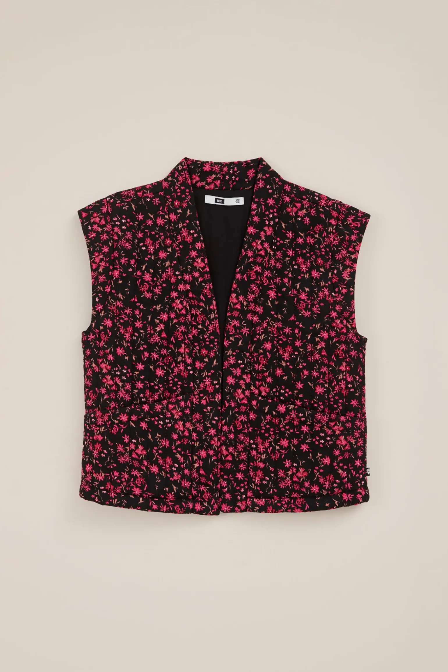 Meisjes gilet met dessin