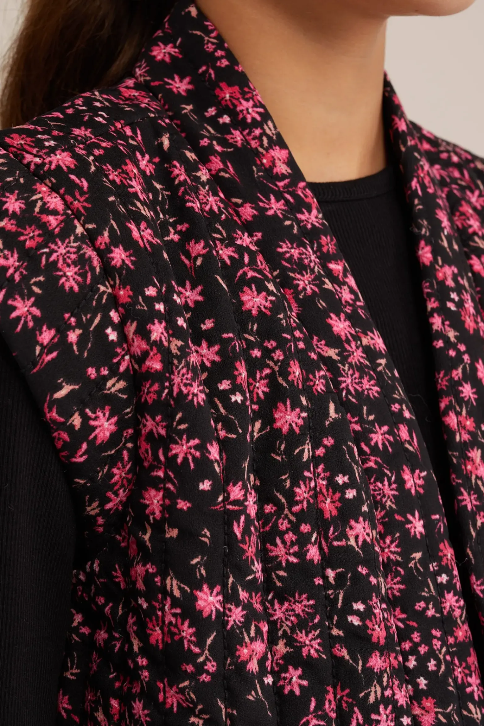 Meisjes gilet met dessin