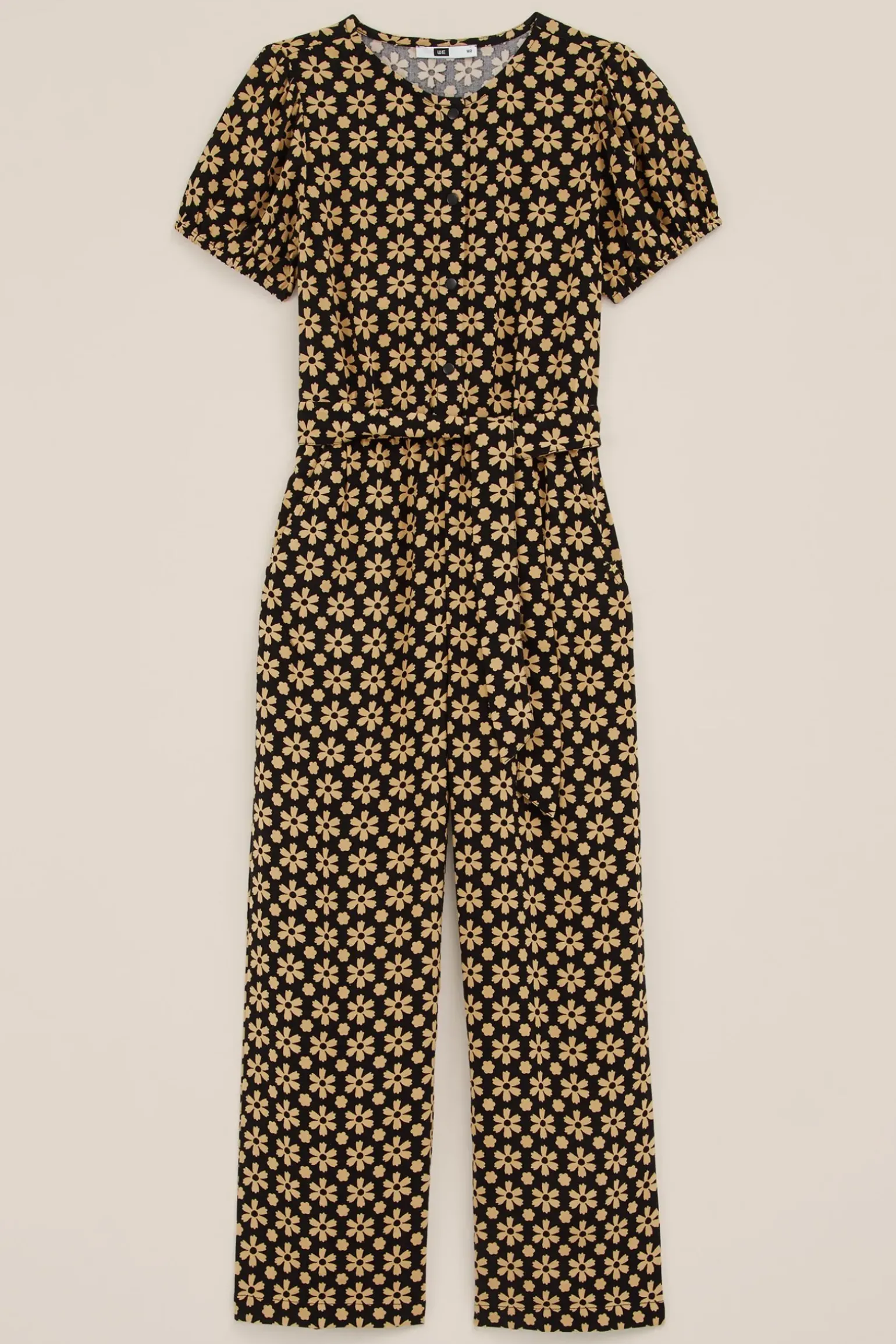 Meisjes jumpsuit met dessin