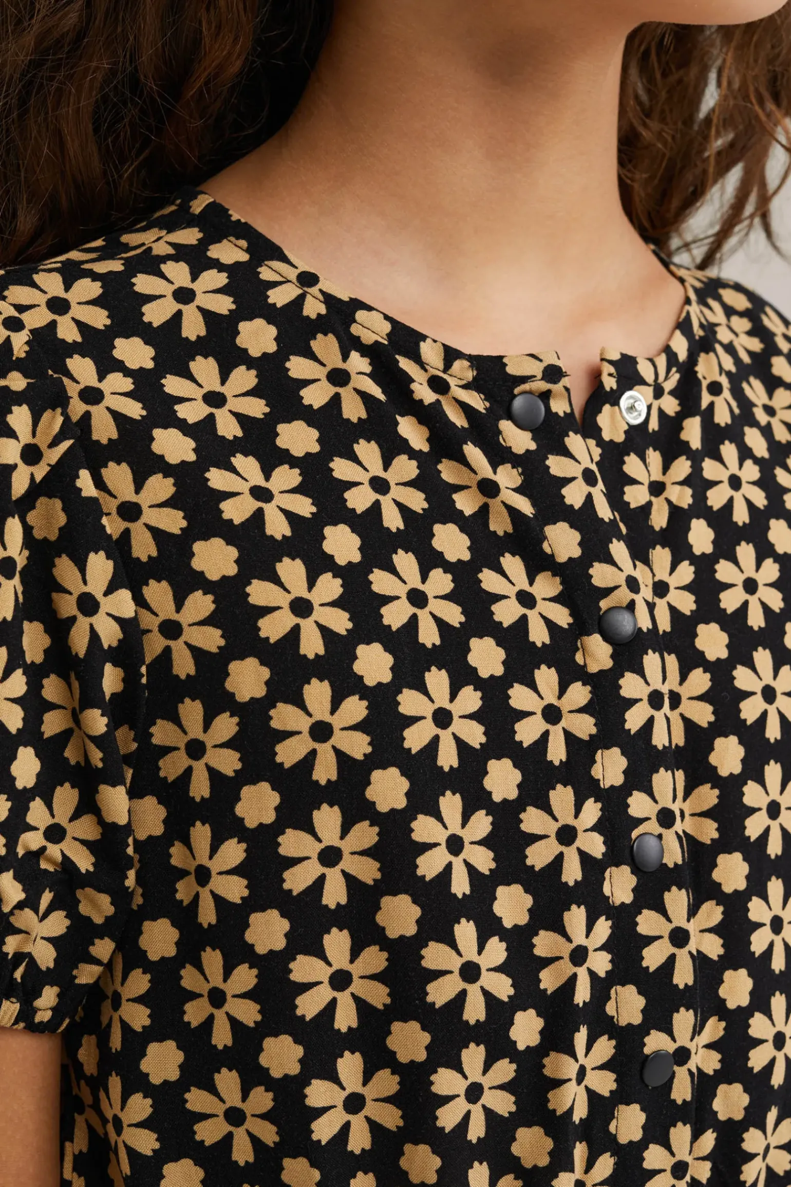 Meisjes jumpsuit met dessin