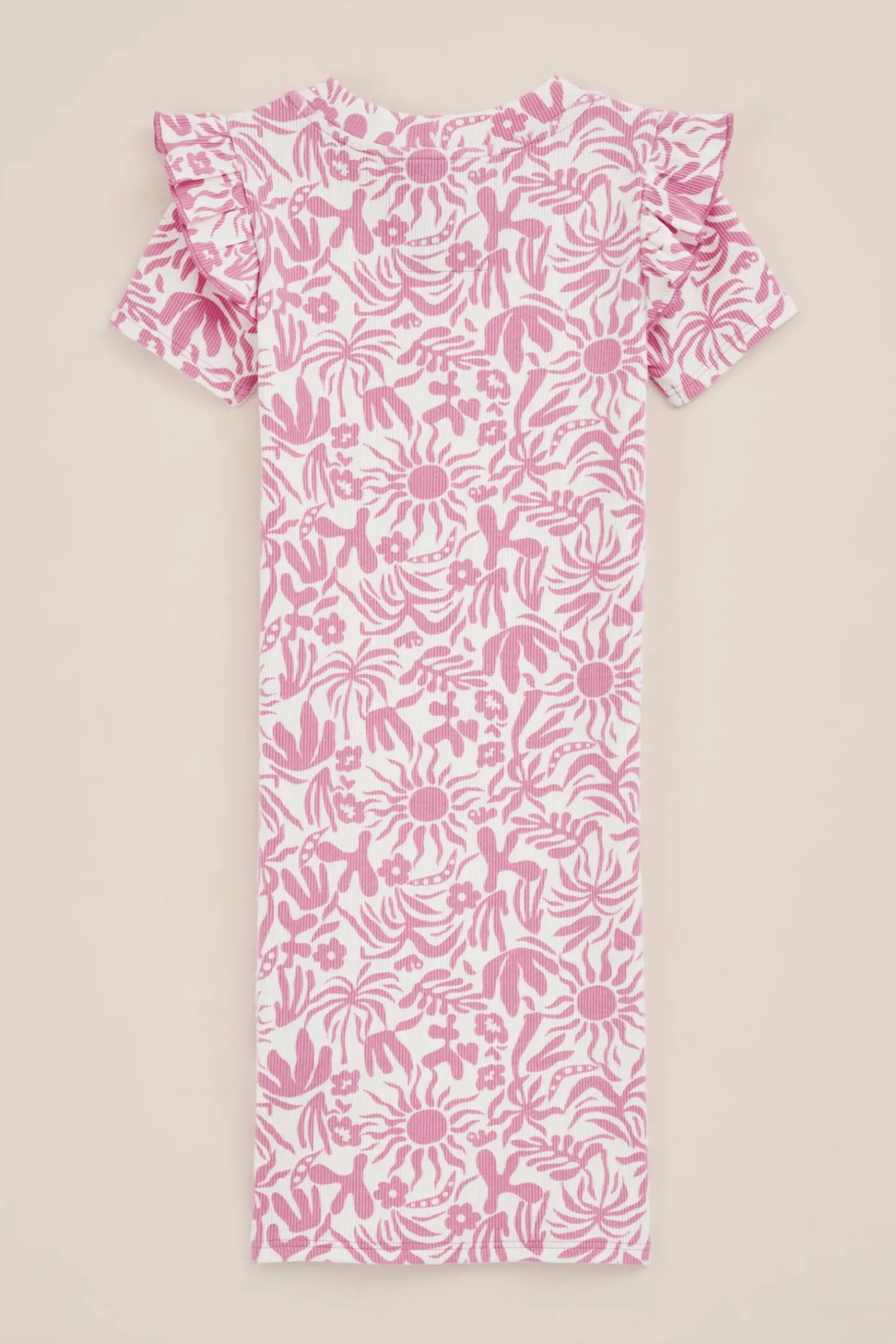 Meisjes jurk met dessin