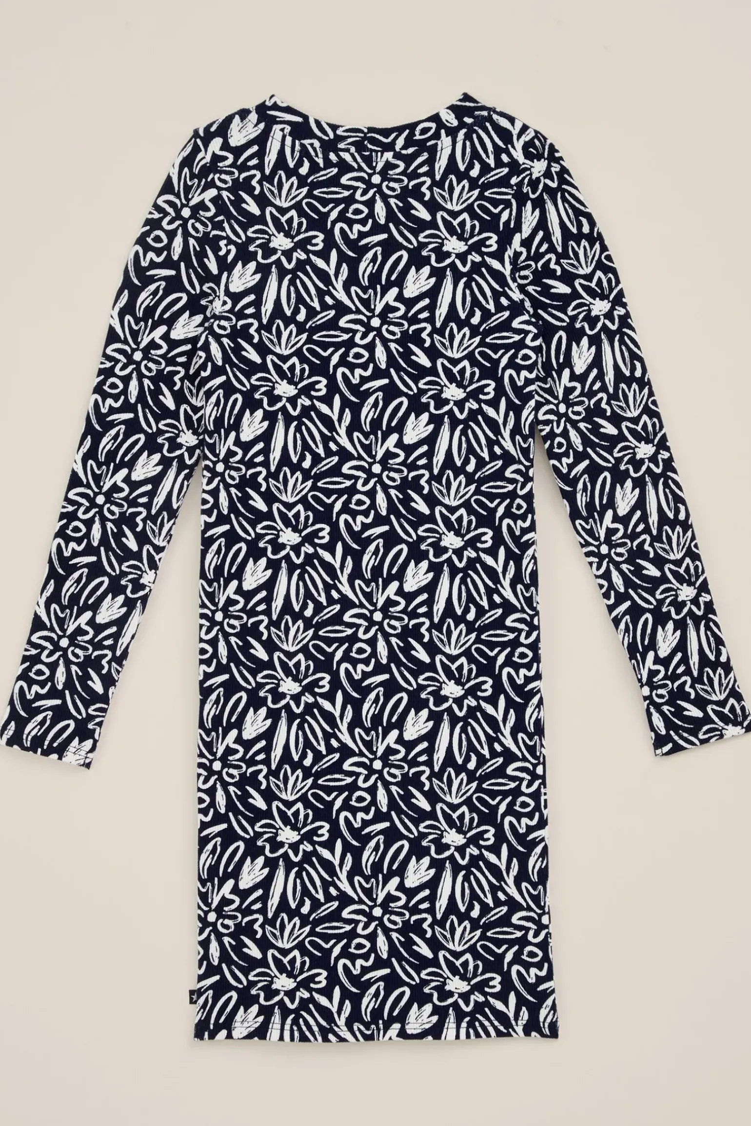 Meisjes jurk met dessin