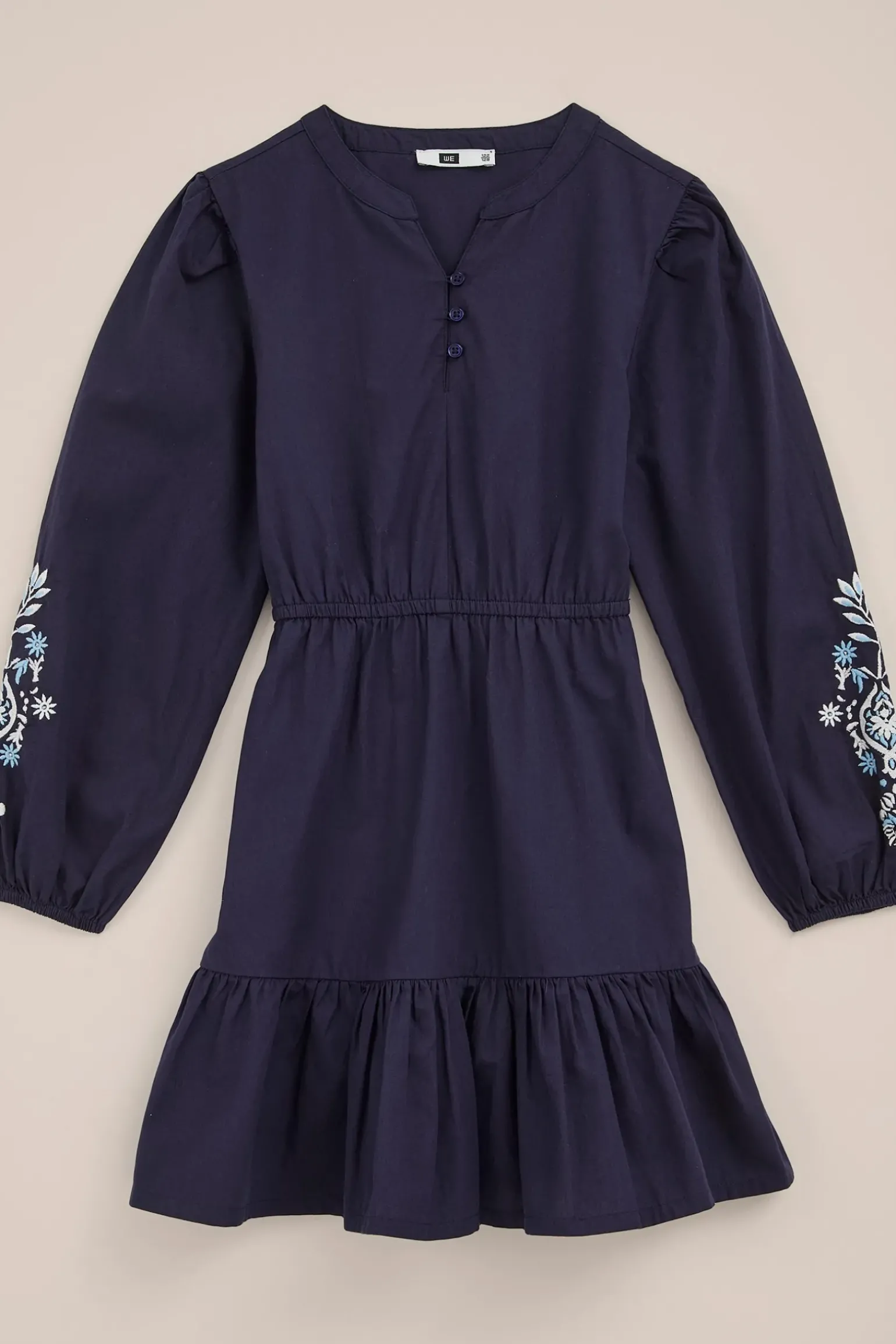 Meisjes jurk met embroideries